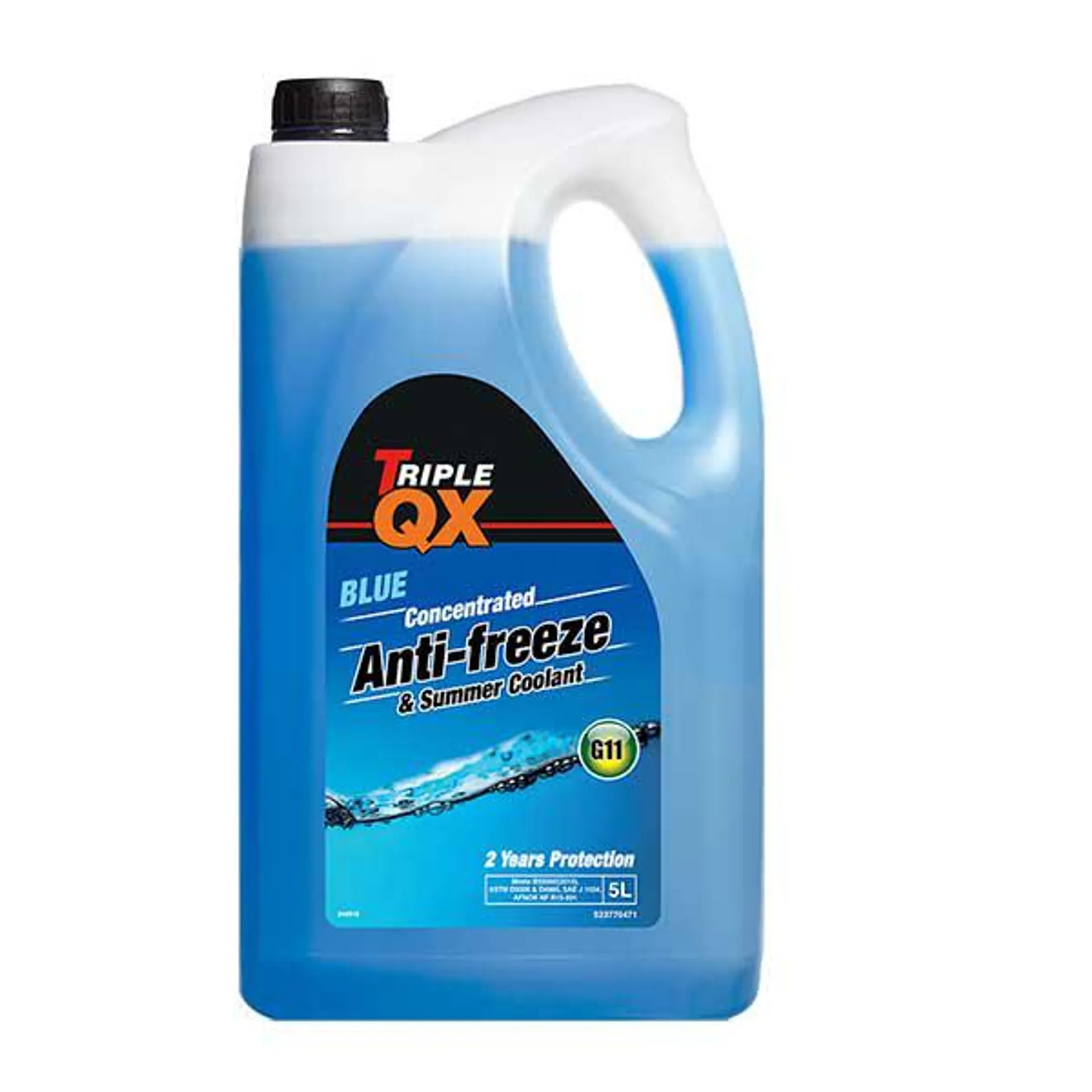 TRIPLE QX Blue Antifreeze/Coolant 5Ltr