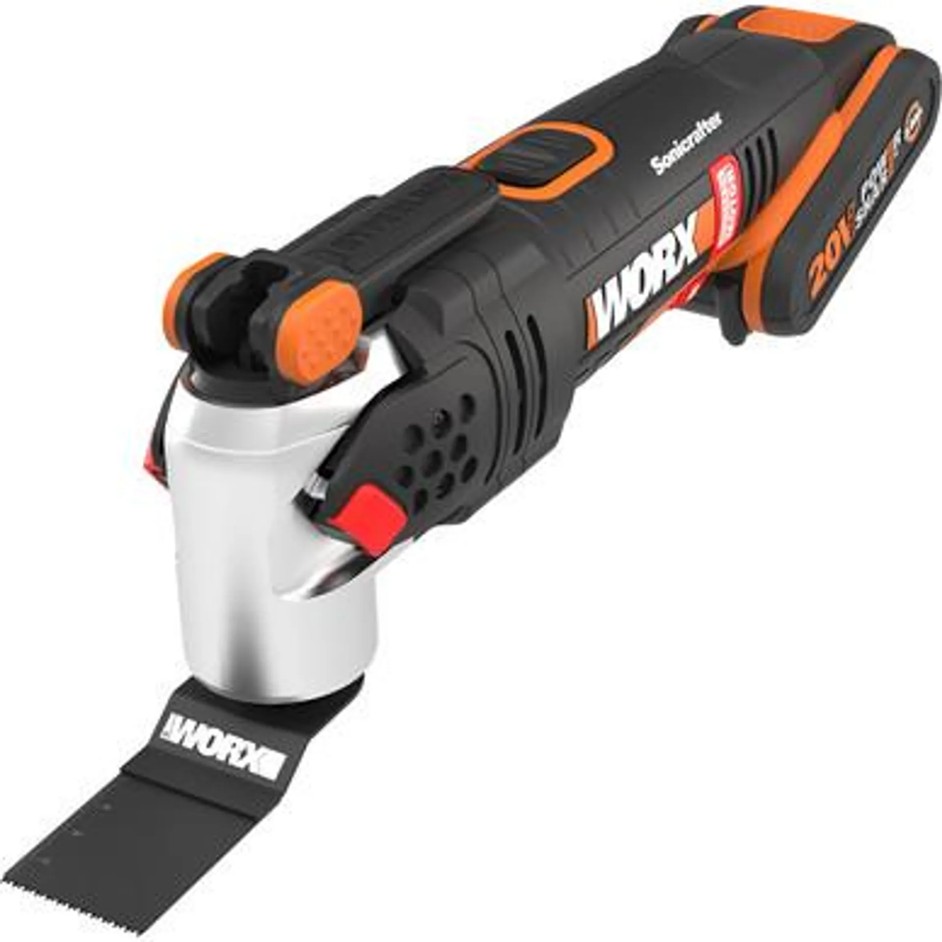 Worx 20V Cordless Brushless Sonicrafter Multi Tool 1 x 2.0Ah