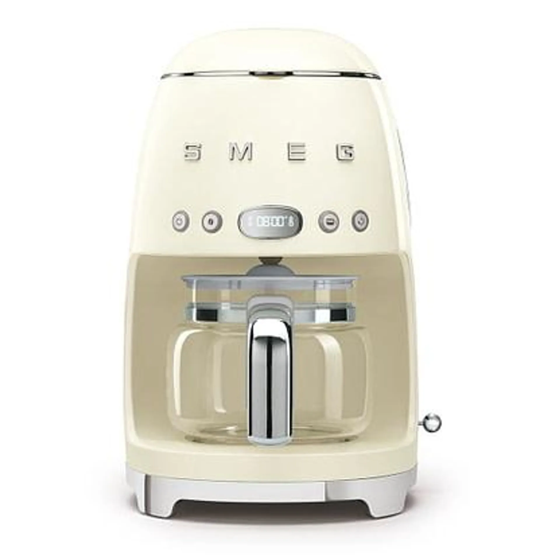 Smeg DCF02CRUK Freestanding Retro Drip Filter Coffee Machine – CREAM