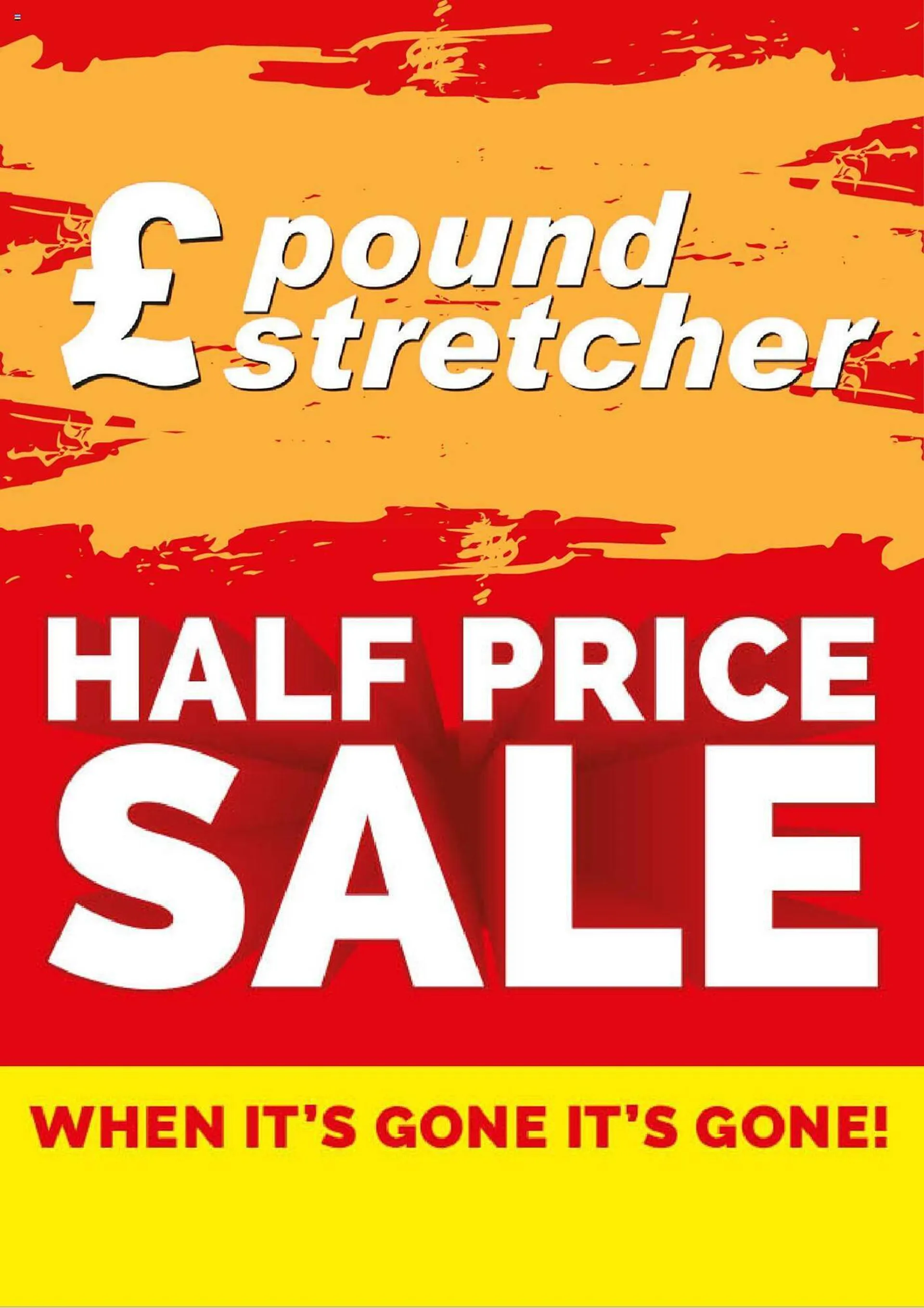 Poundstretcher leaflet - 1