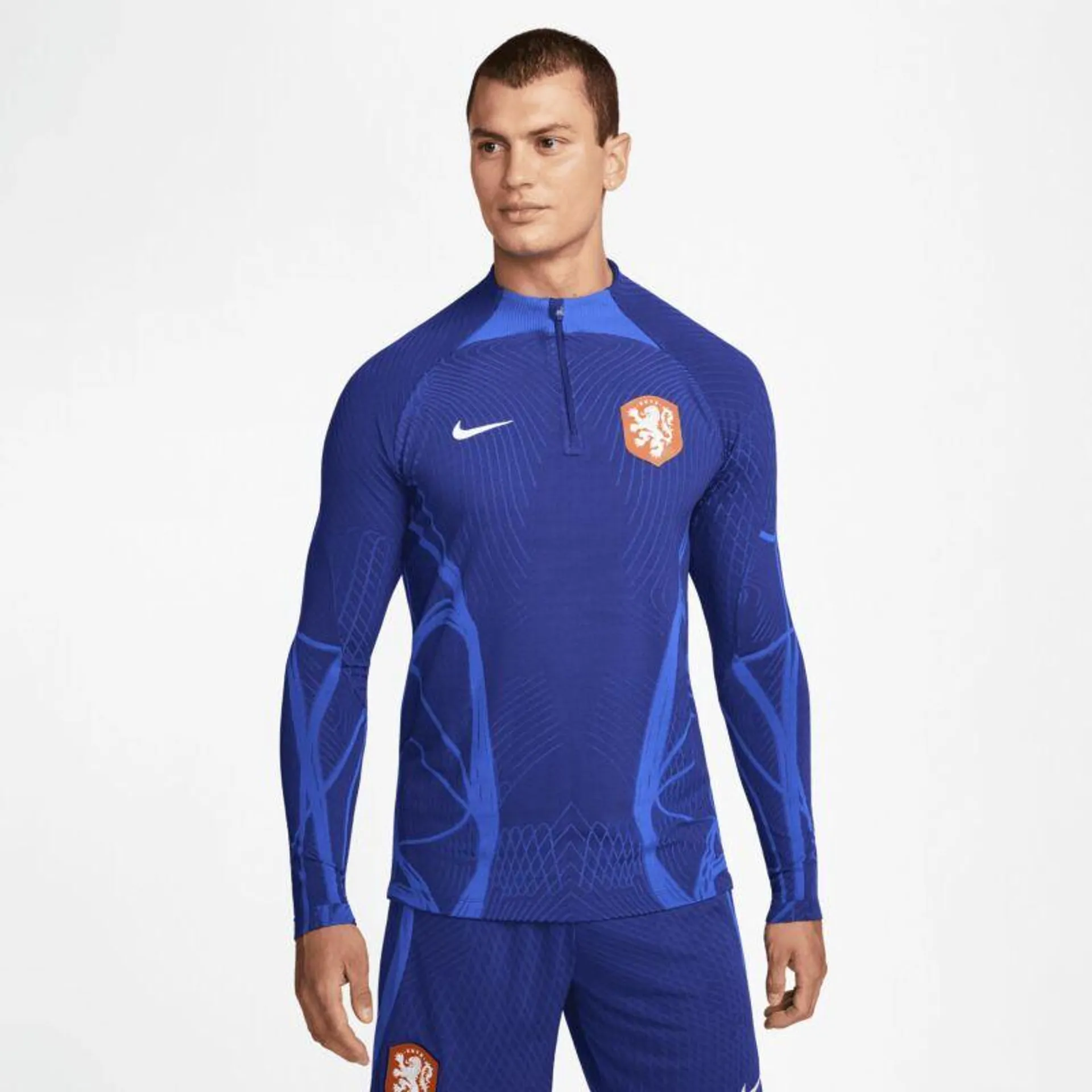 Nike Holland Dri-fit ADV Elite 1/4 Zip L/S Strike Drill Top - Royal 2022-2023