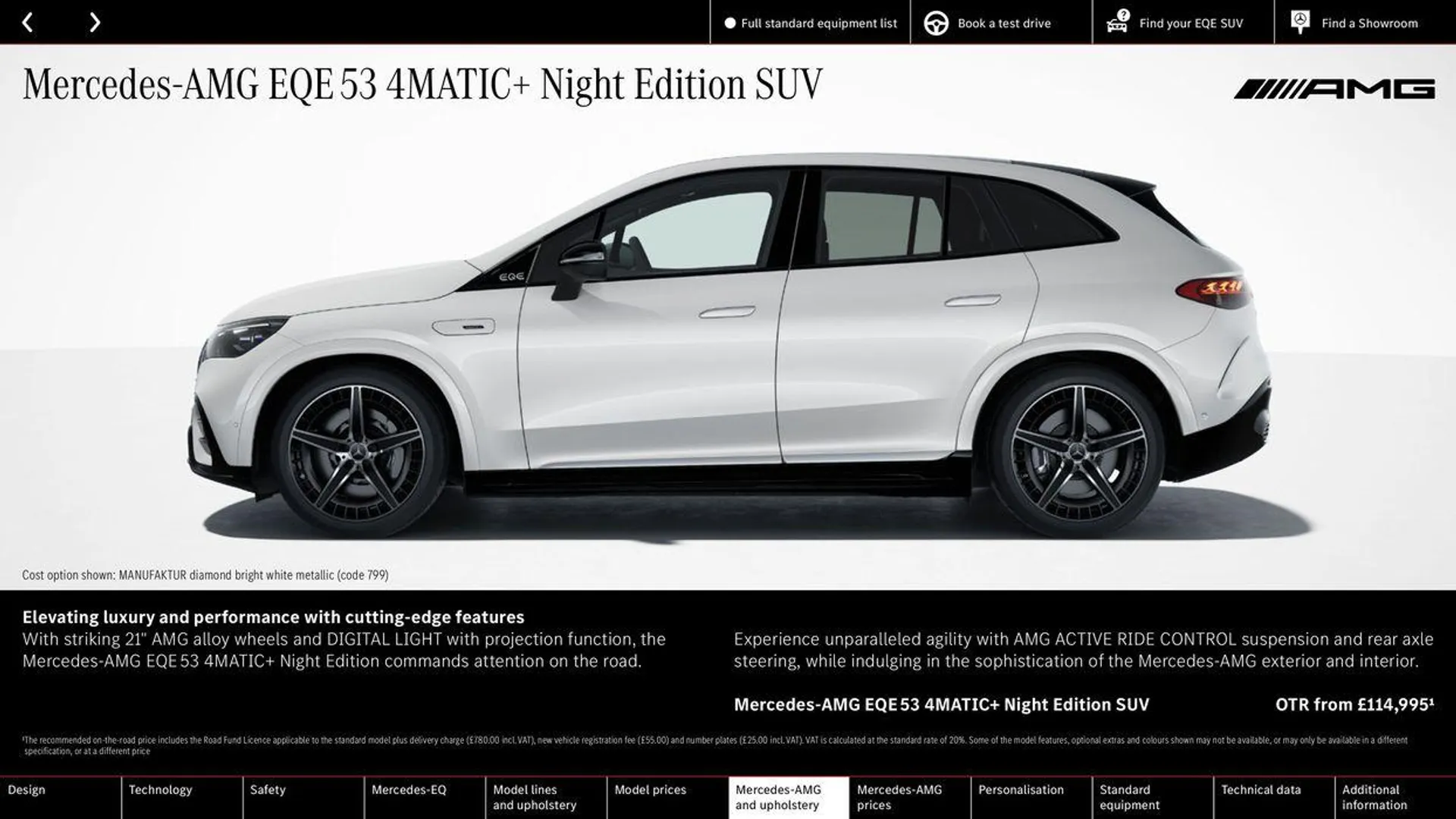 Mercedes Benz New EQE SUV from 14 May to 31 December 2024 - Catalogue Page 36