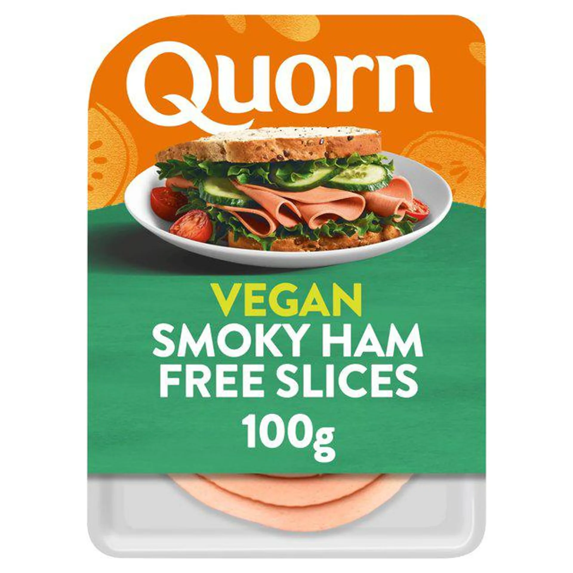 Quorn Vegan Smoky Ham Free Slices 100g