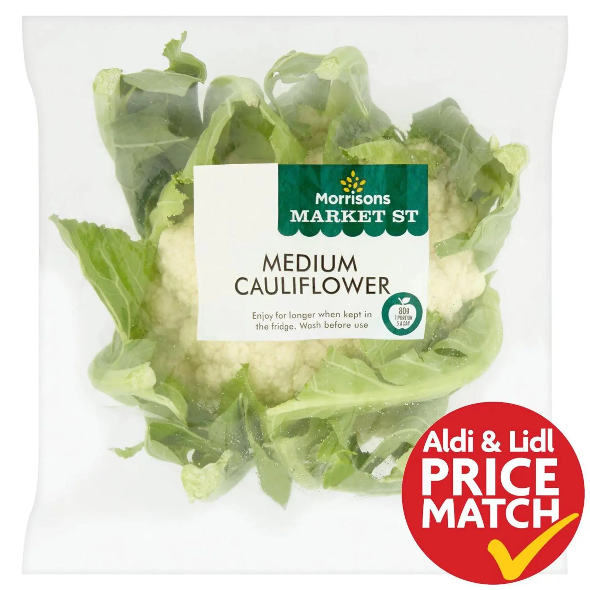 Morrisons Medium Cauliflower