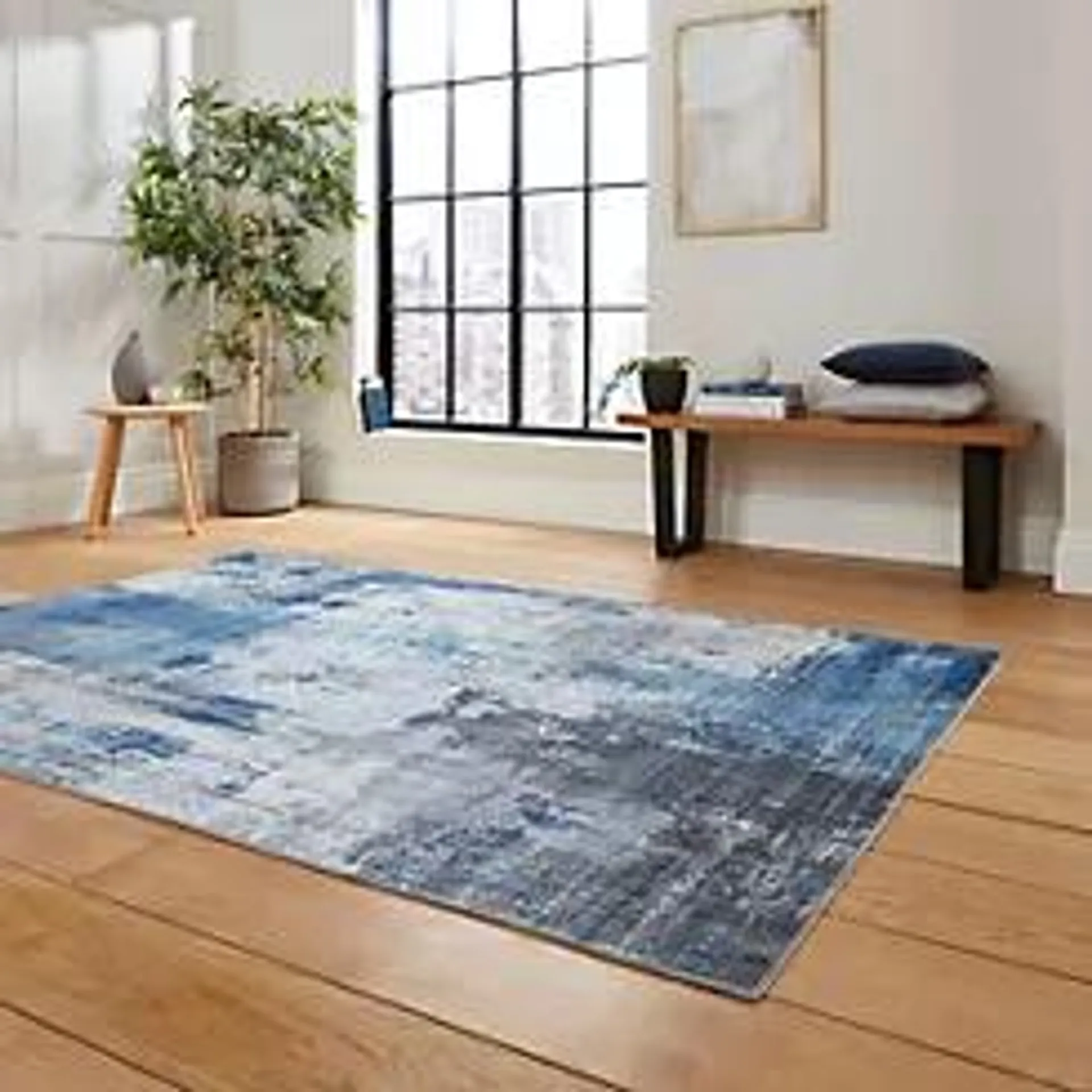 Think Rugs Rio Printed Abstract Rug