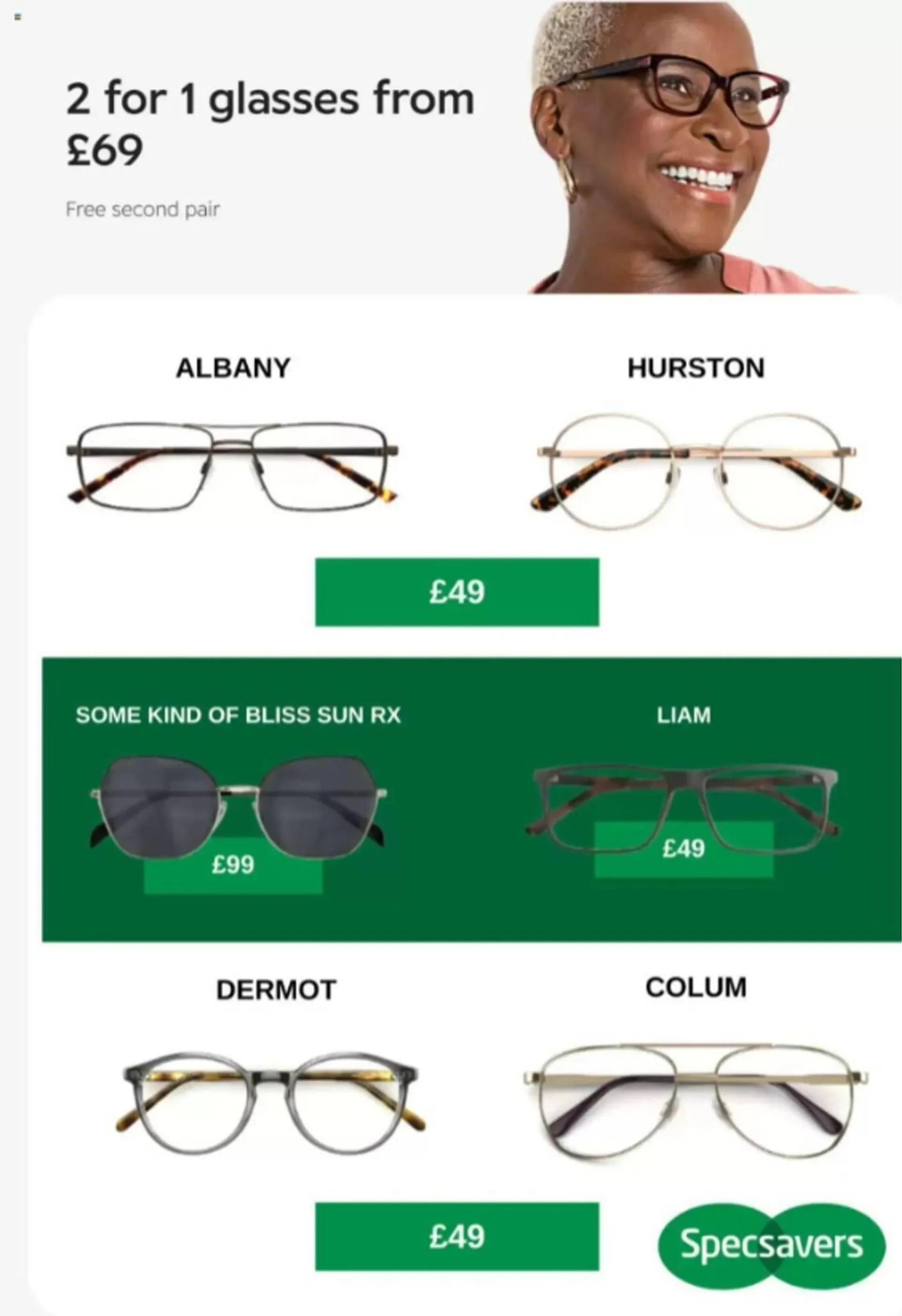 Specsavers leaflet from 12 March to 3 April 2024 - Catalogue Page 2
