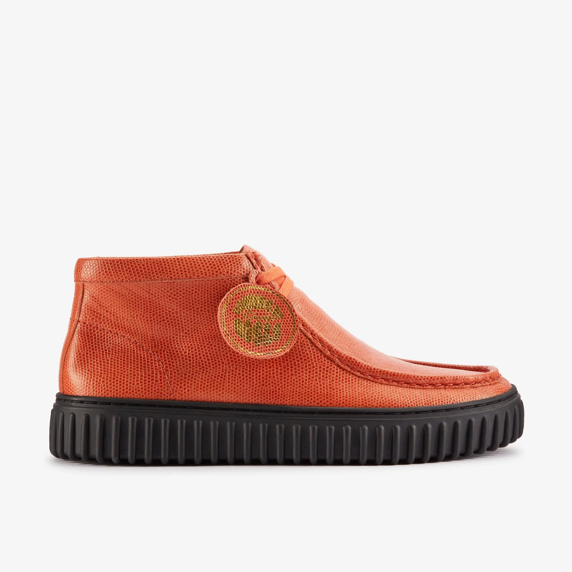 Martine Rose Torhill Hi Orange Interest Leather