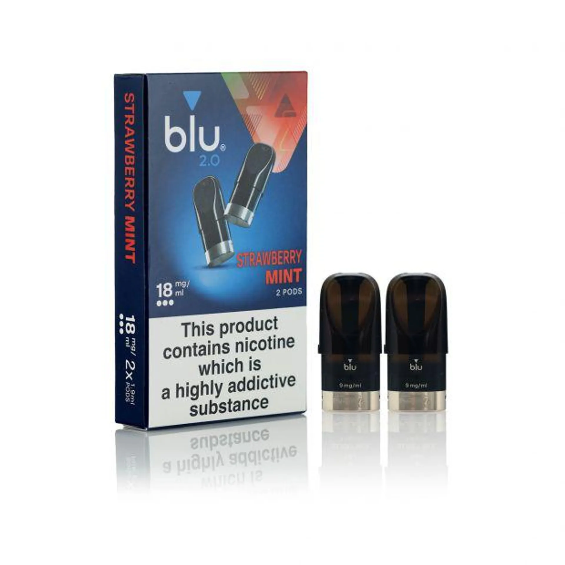 Blu 2.0 Strawberry Mint Pods