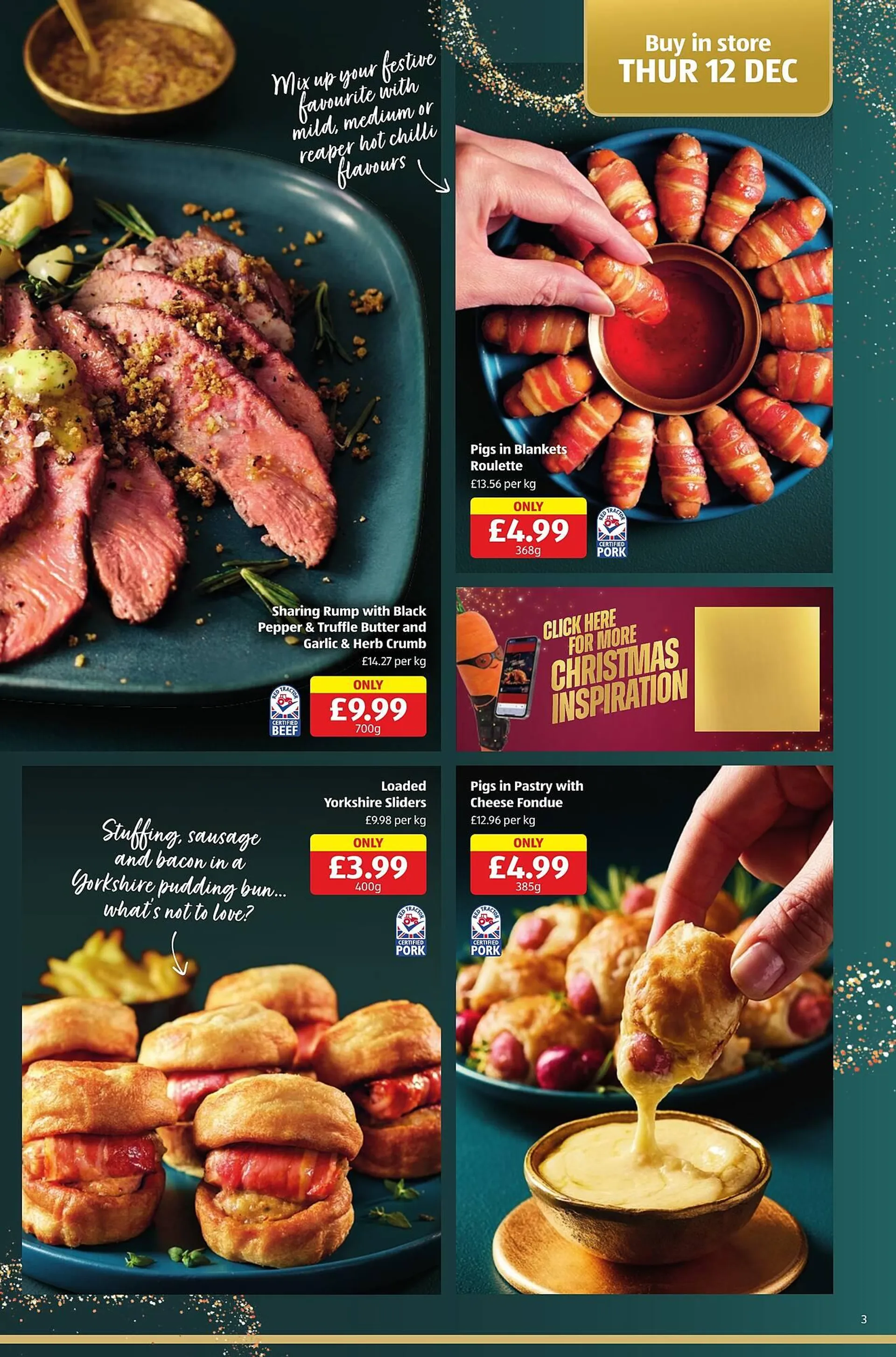 Aldi leaflet from 12 December to 15 December 2024 - Catalogue Page 3