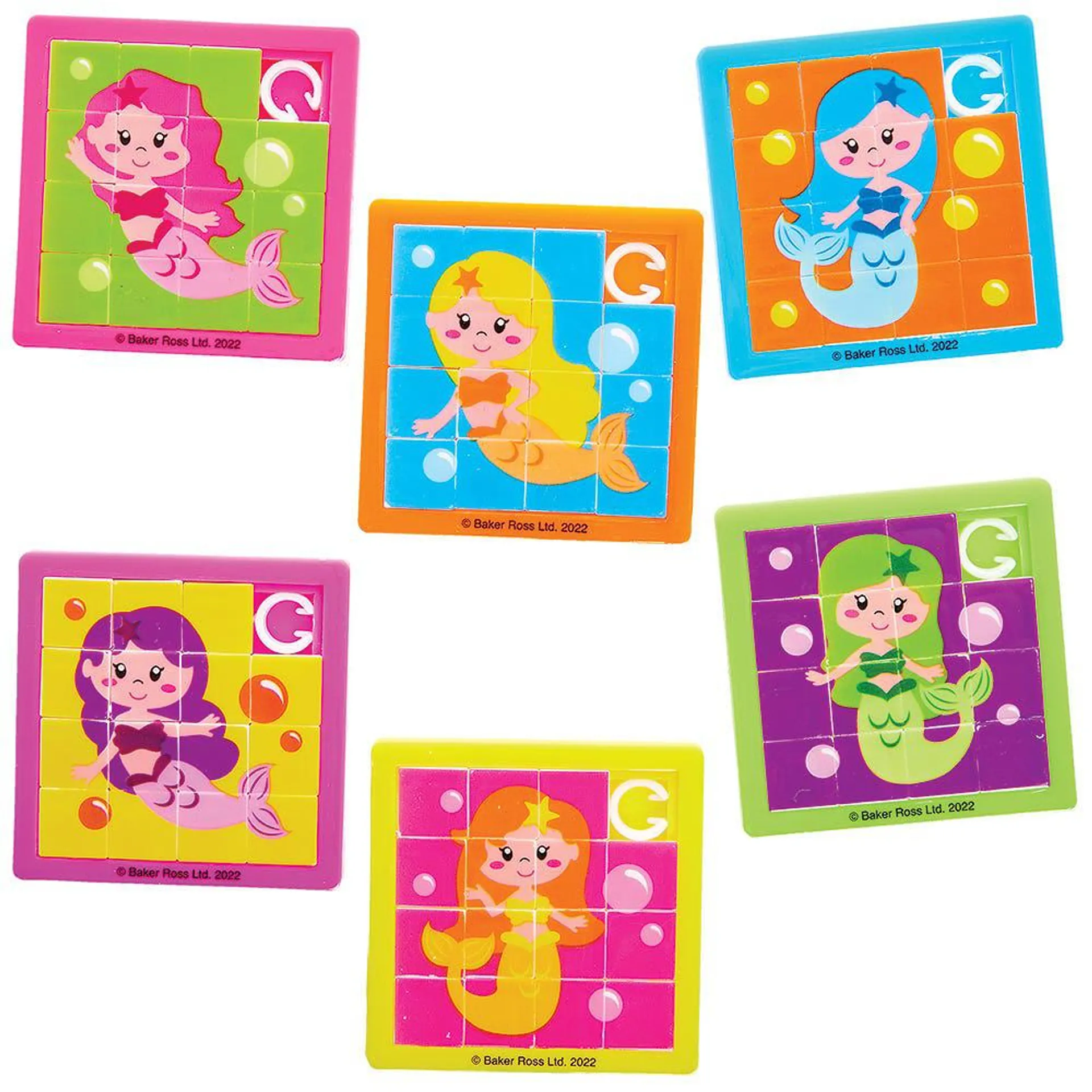 Mermaid Sliding Puzzles