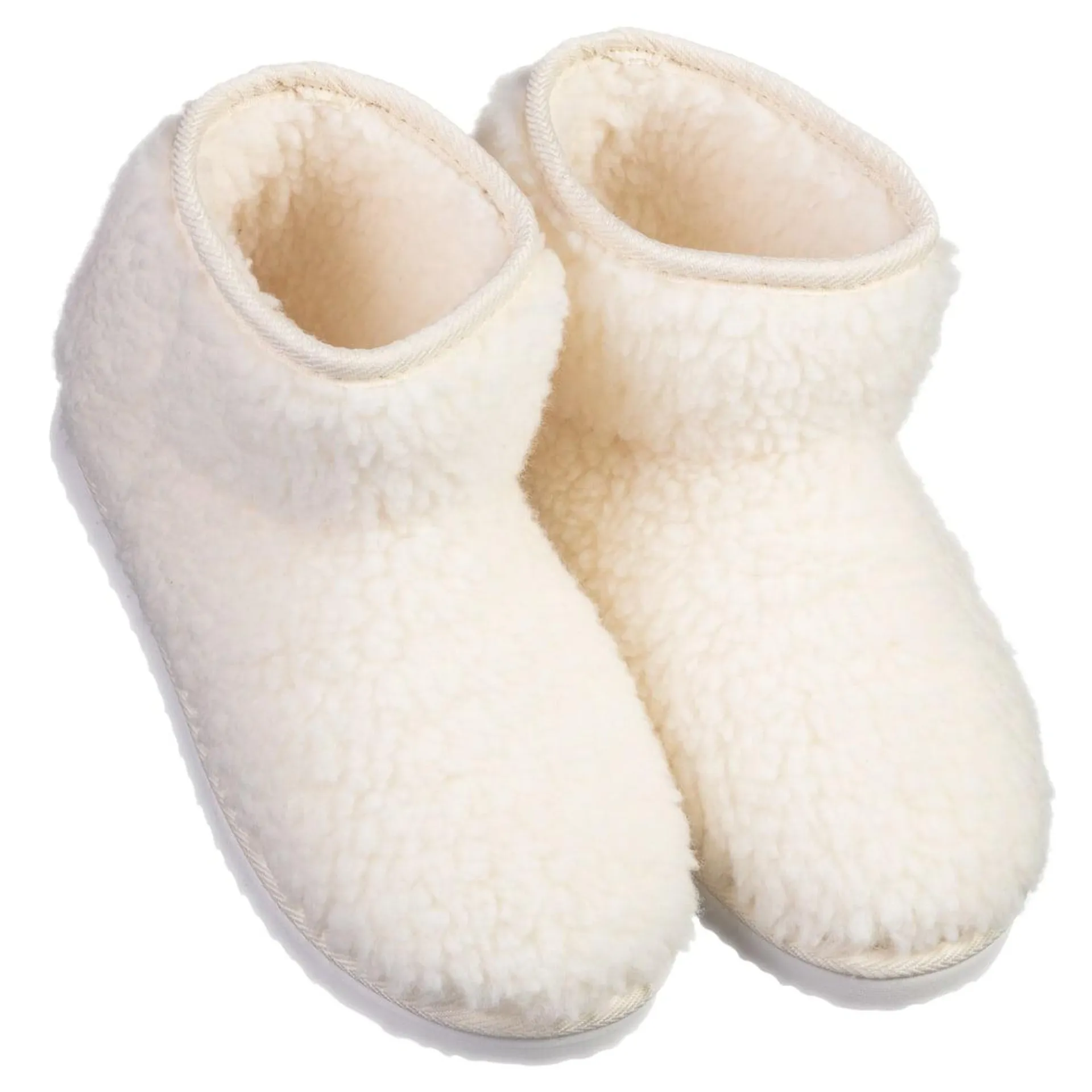 Ladies Snuggle Boots - Cream