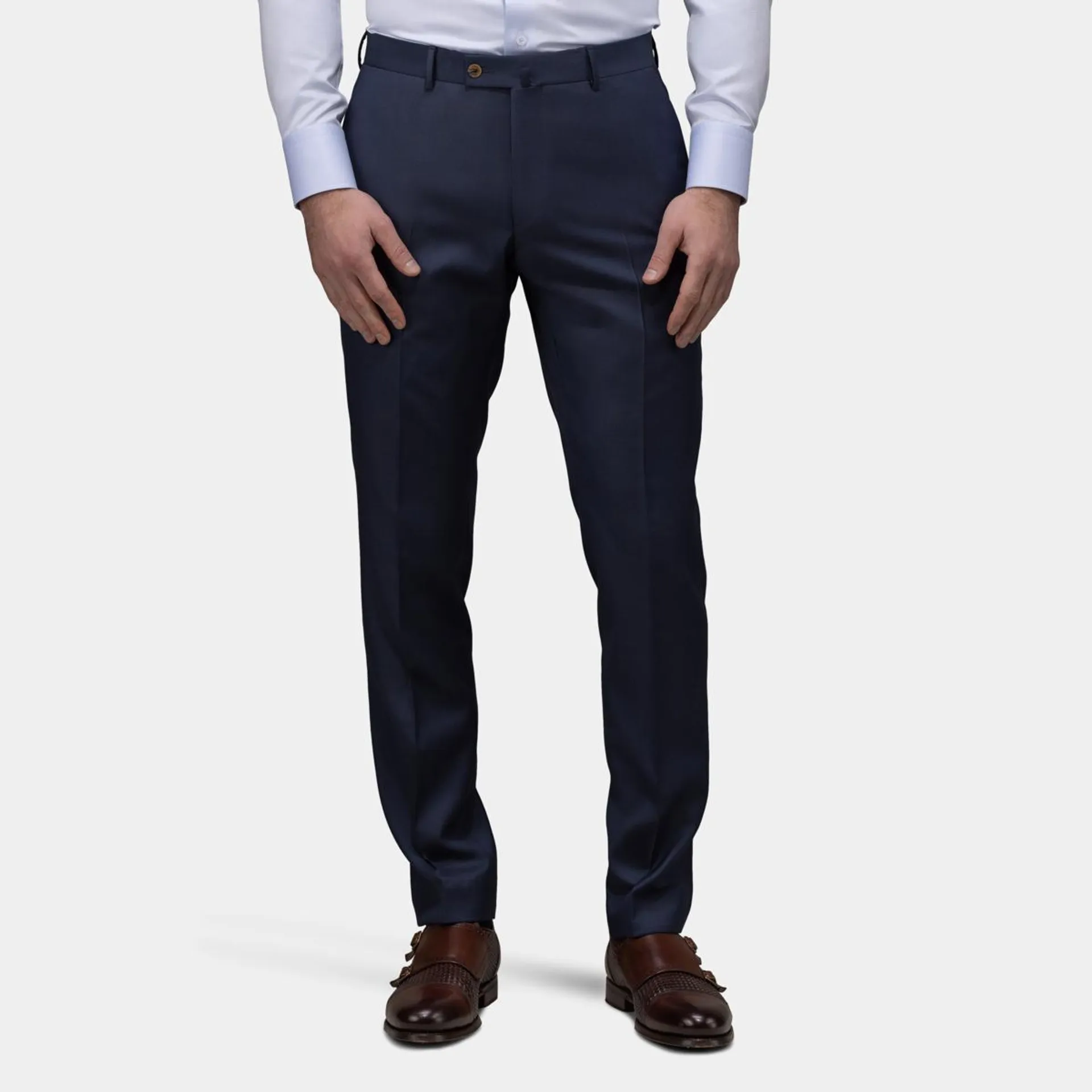 Navy suit pants