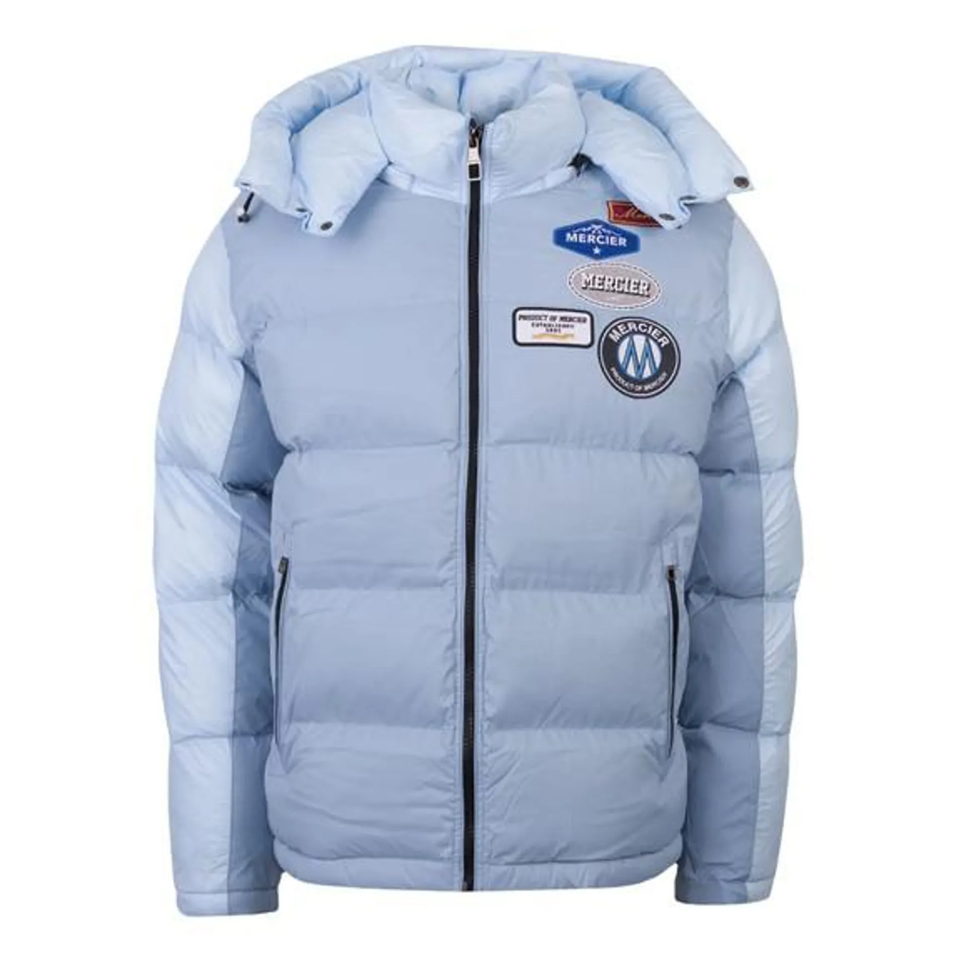 Mens Blue Badge Puffer Jacket