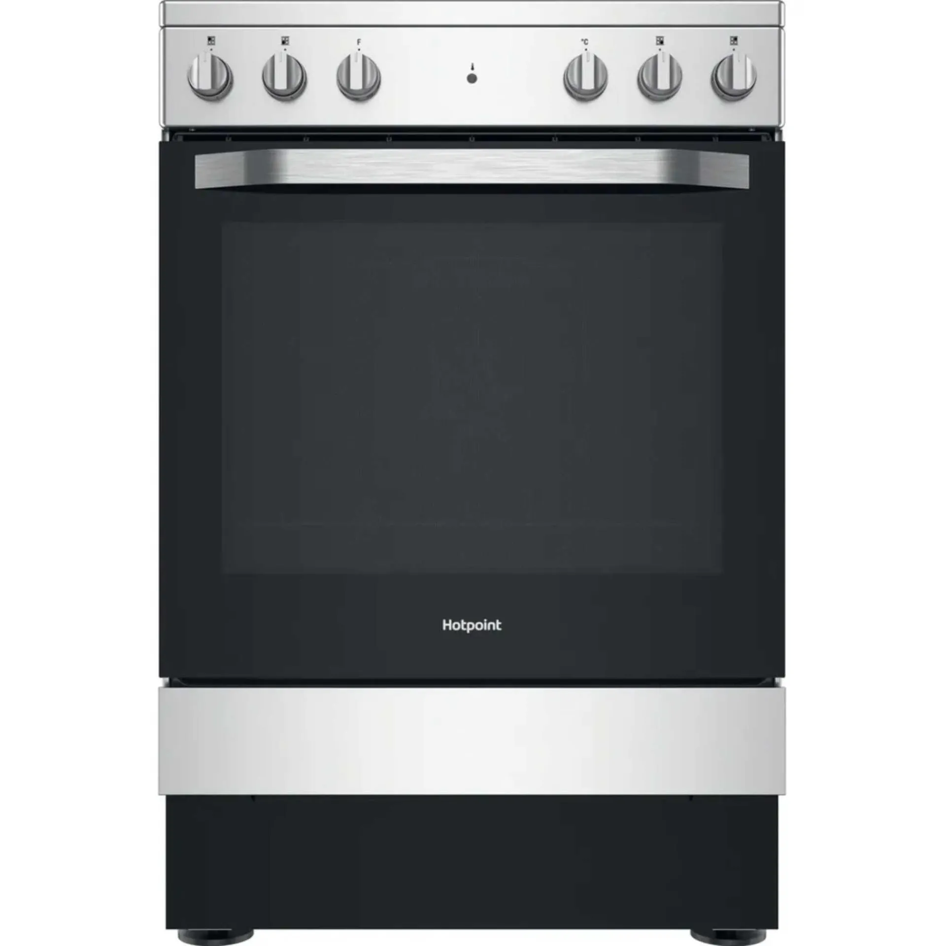 Hotpoint HS67V5KHX 60cm Electric Single Cooker - Inox