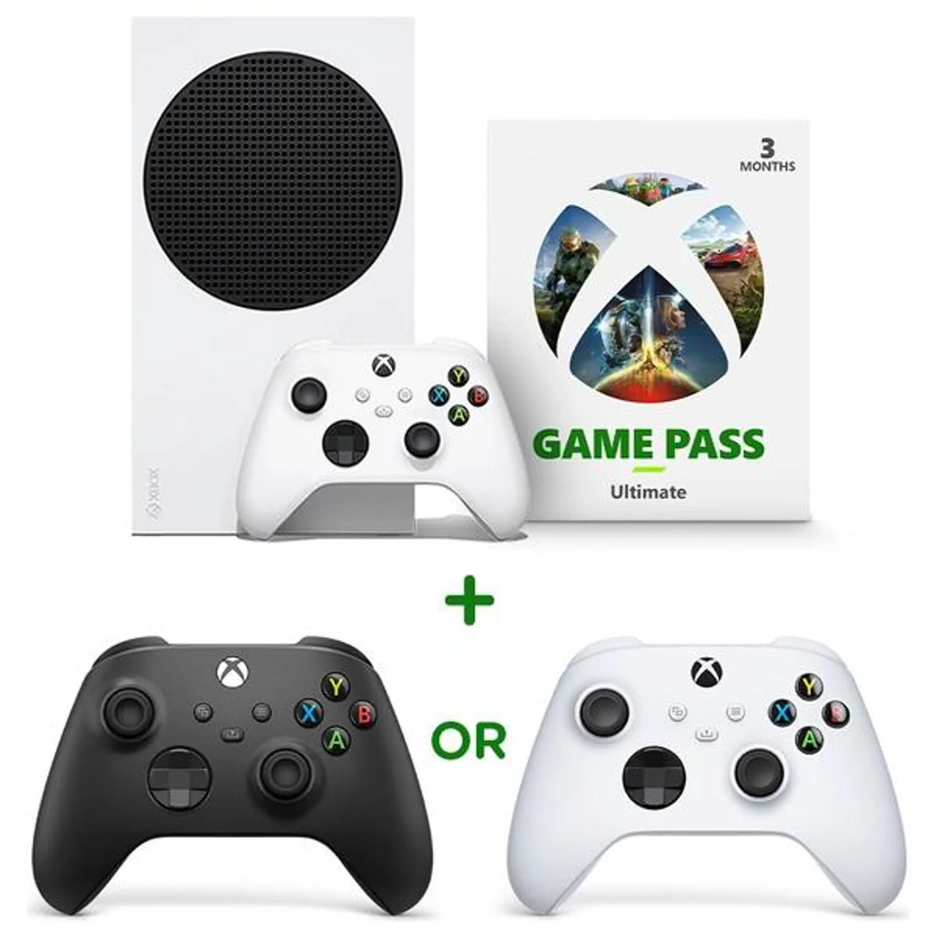 Xbox Series S Starter Bundle & Extra Wireless Controller