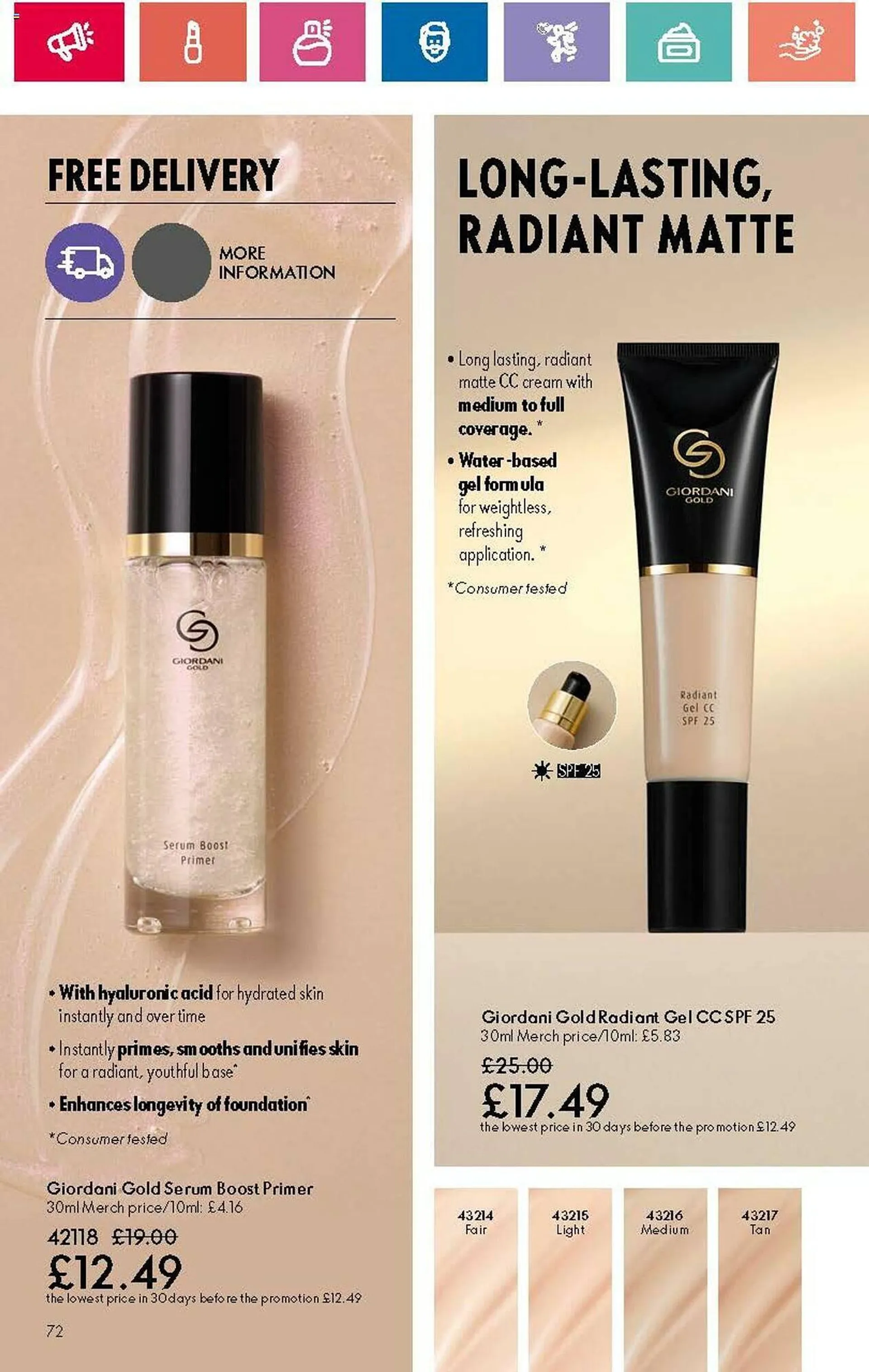 Oriflame leaflet from 30 May to 19 June 2024 - Catalogue Page 72