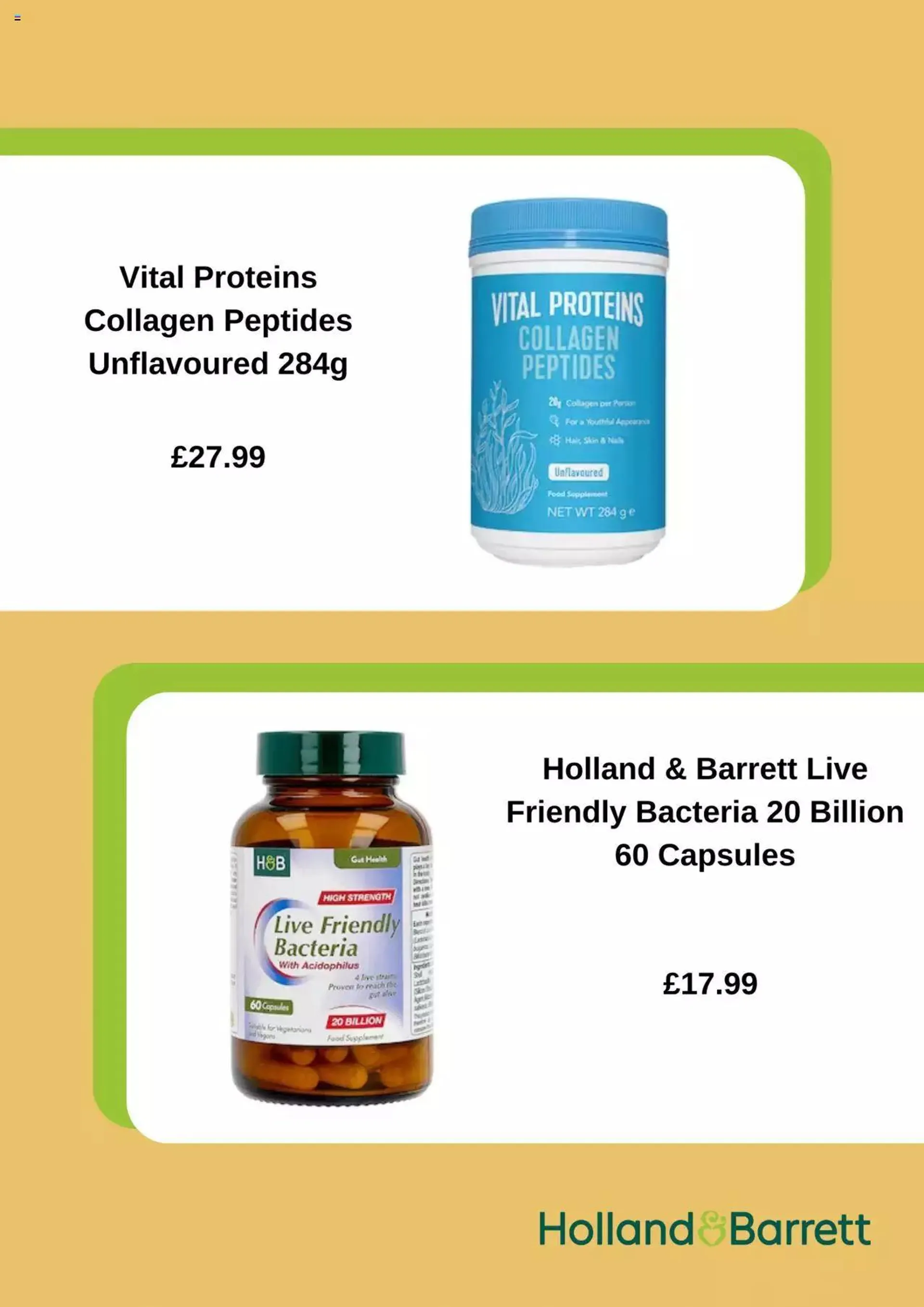 Holland & Barrett offers from 30 November to 6 January 2024 - Catalogue Page 5