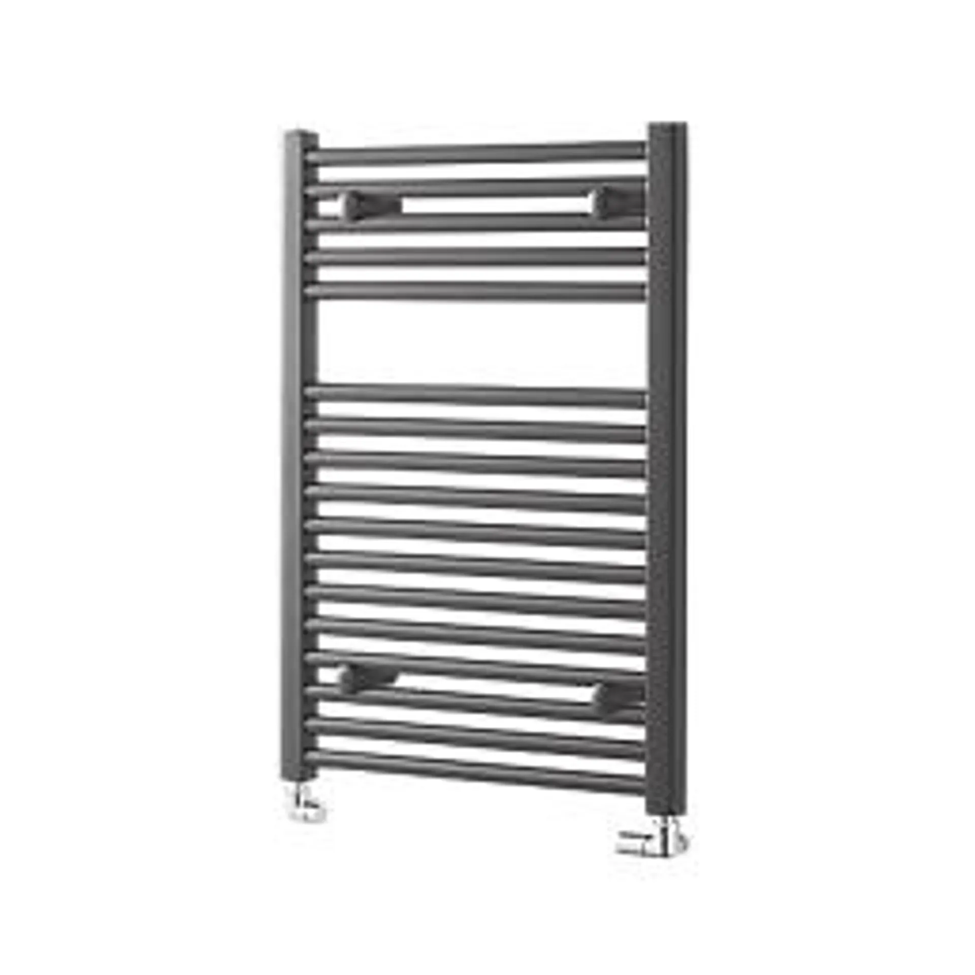 Towelrads 800mm x 600mm 1539BTU Anthracite Flat Towel Radiator