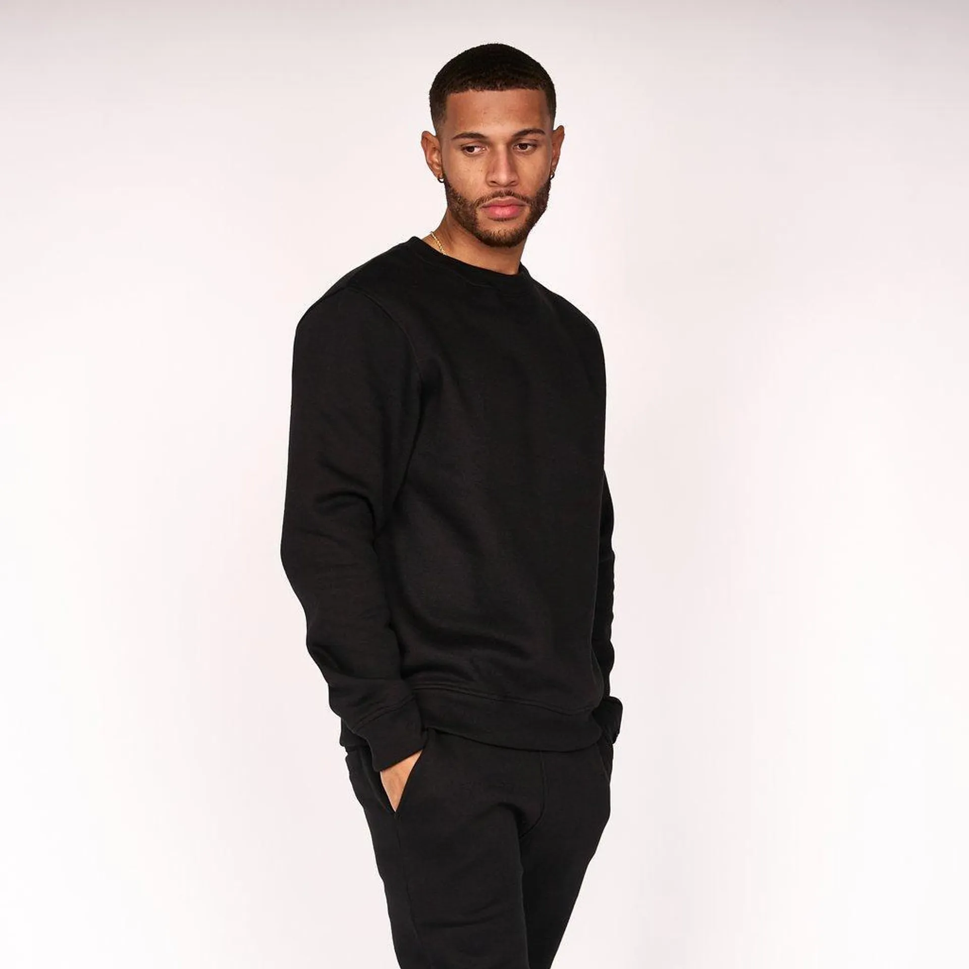 Duck & Cover Felaweres Crew Sweat - Black