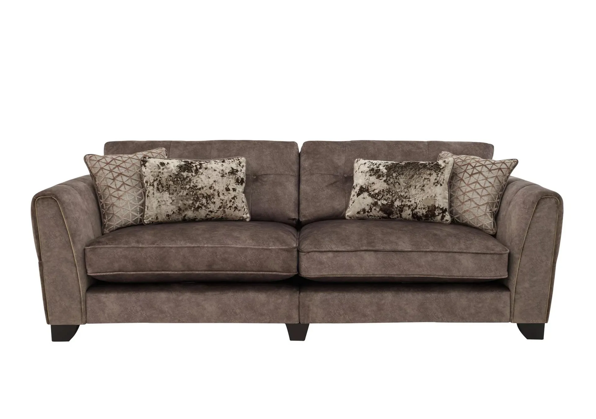 Ariana 4 Seater Fabric Classic Back Split Frame Sofa