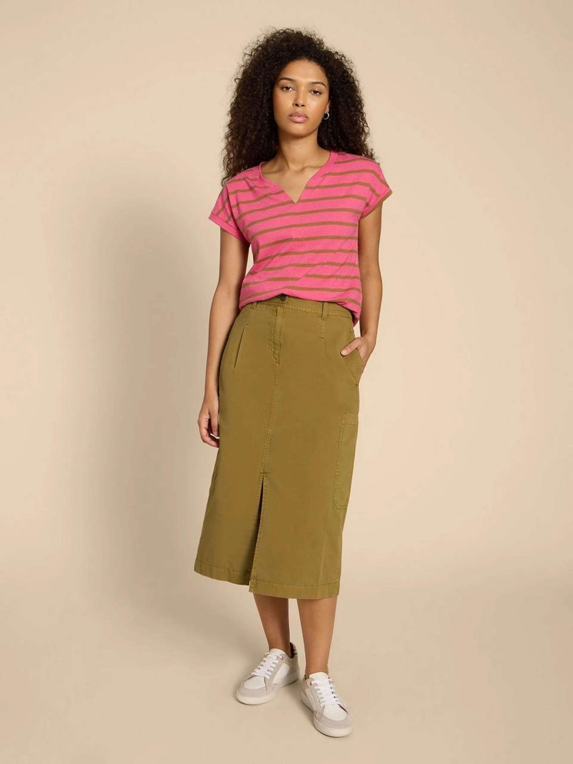 Carlie Cargo Skirt