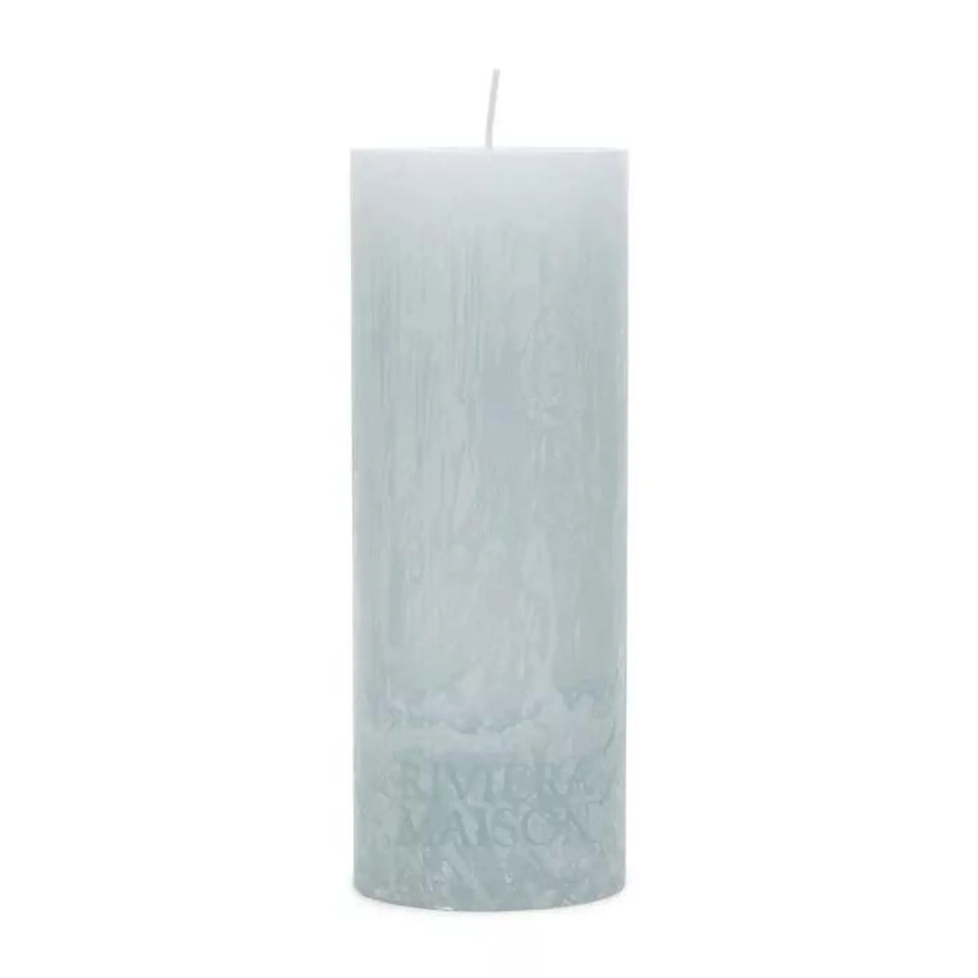 Pillar Candle, Light Blue, 7x18