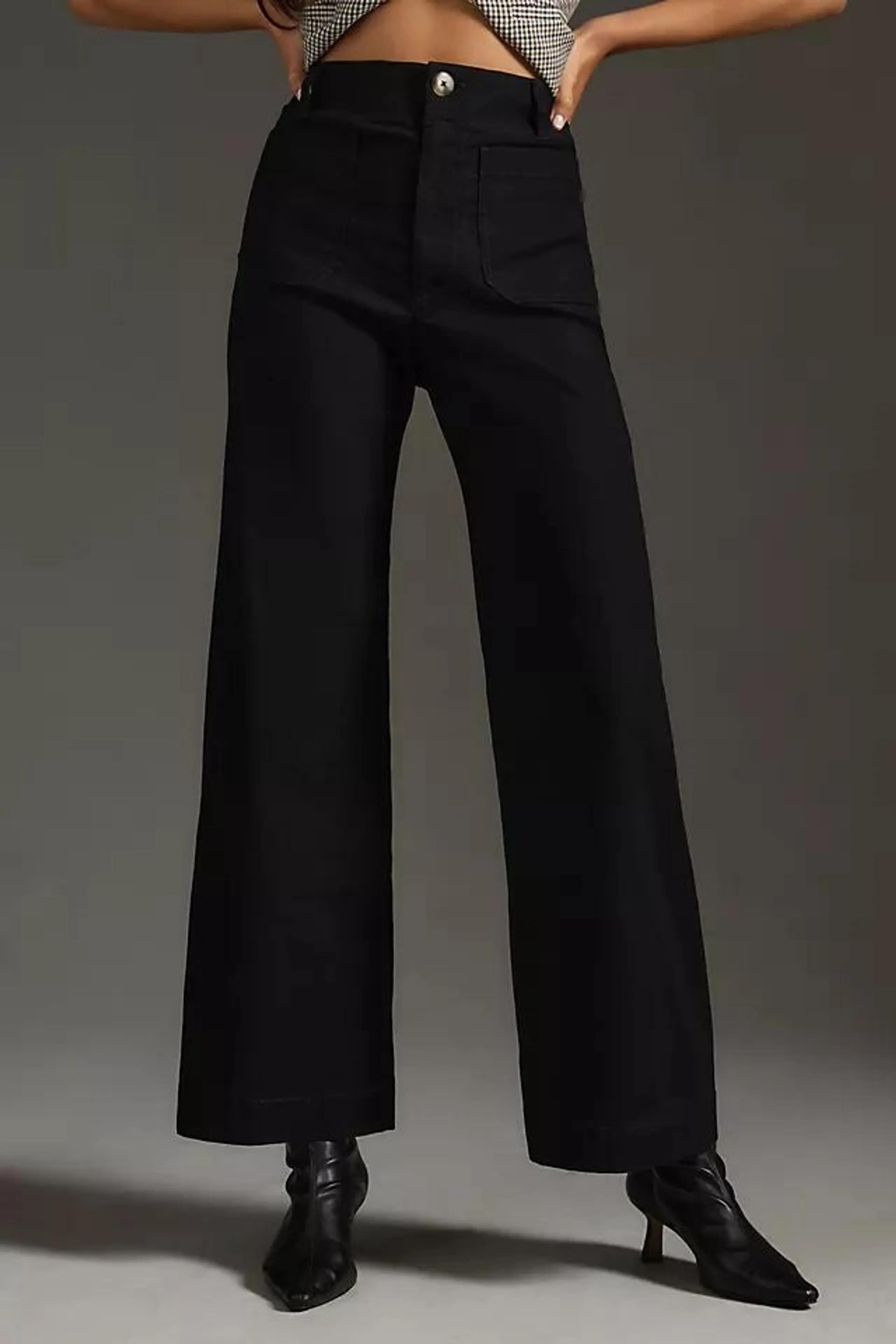 The Colette Wide-Leg Trousers by Maeve