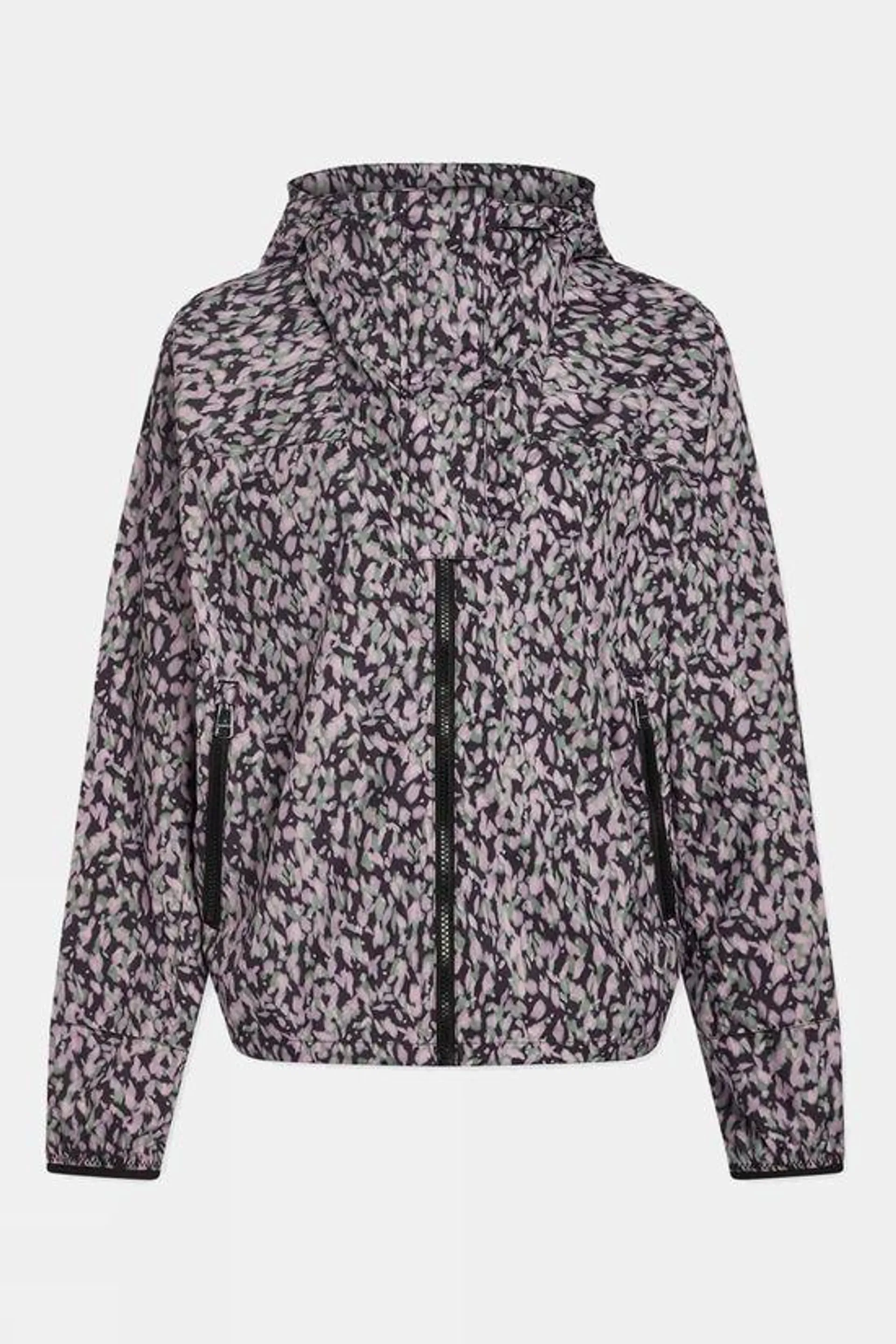 Womens Print Terrace Running Jacket