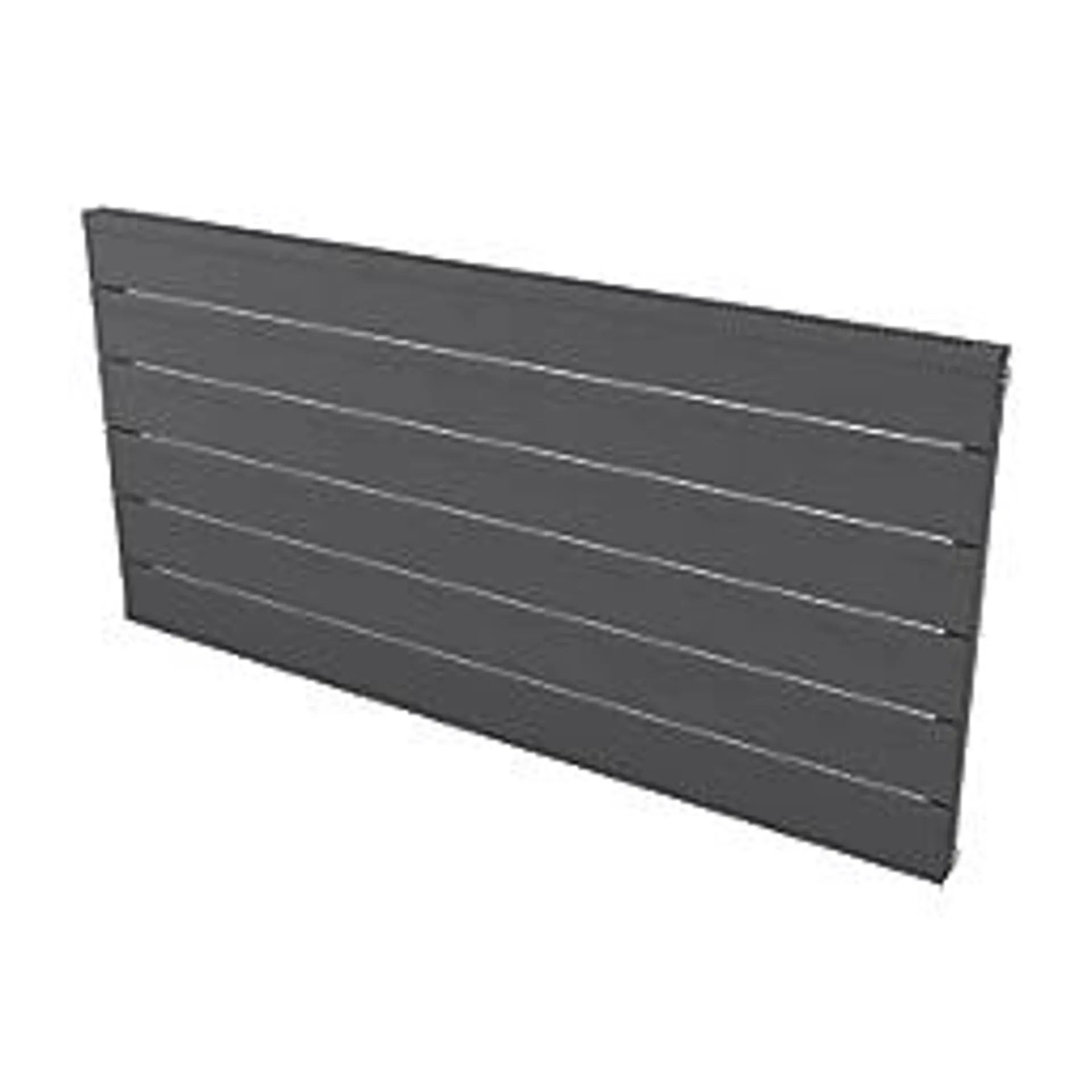 Ximax Henry 603mm x 1200mm 2253BTU Anthracite Horizontal Designer Radiator