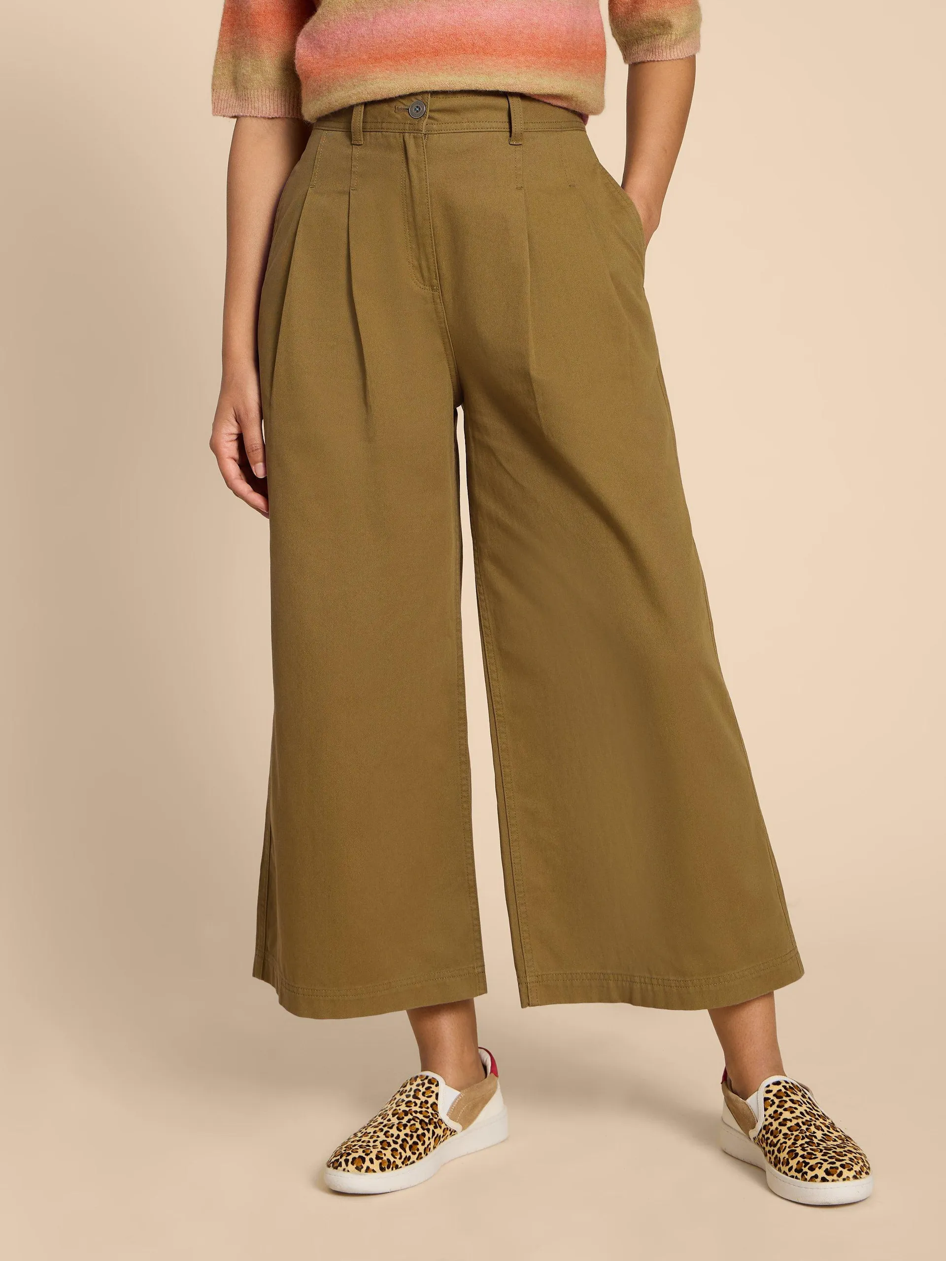 Samira Wide Leg Crop Trouser