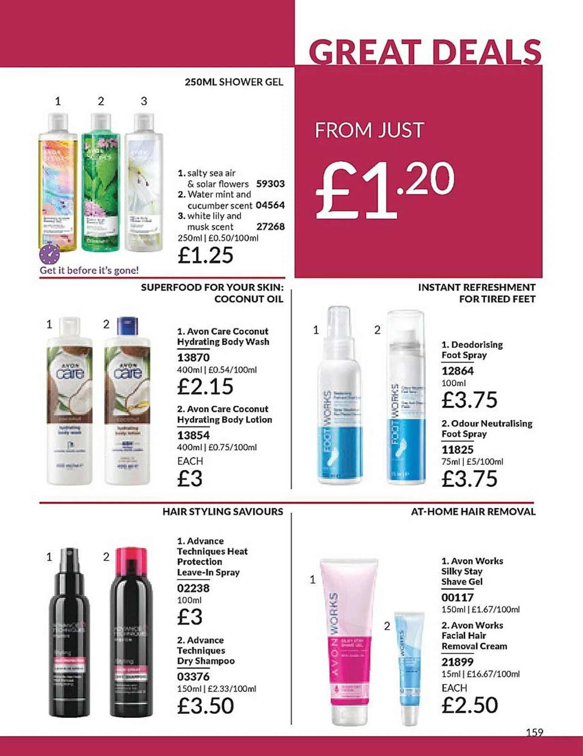 Avon leaflet from 1 April to 30 April 2024 - Catalogue Page 159