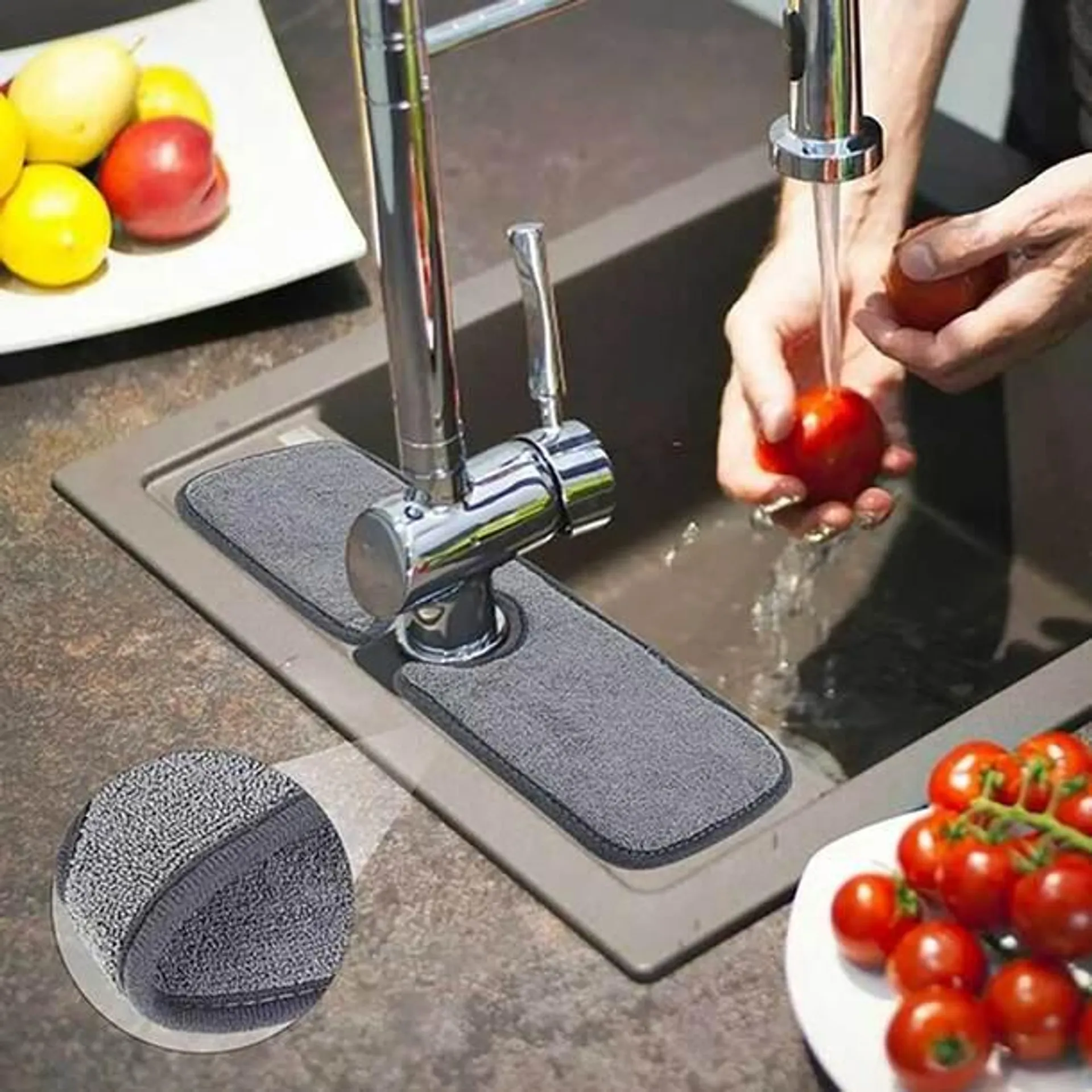 Sink Splash Mat (Set of 2)