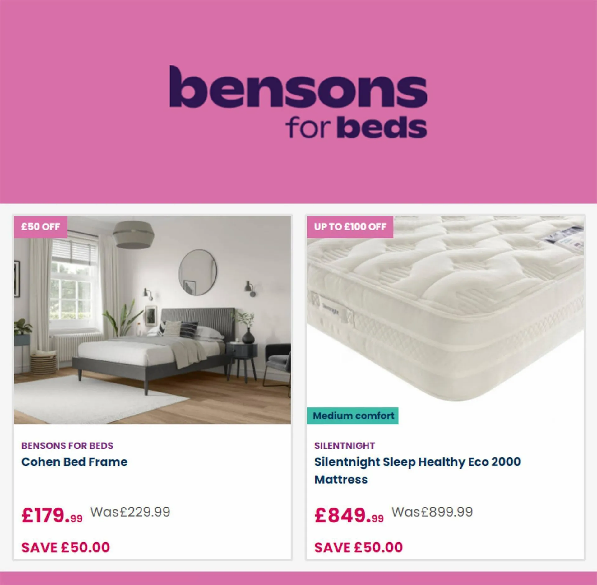Bensons for Beds leaflet - 5