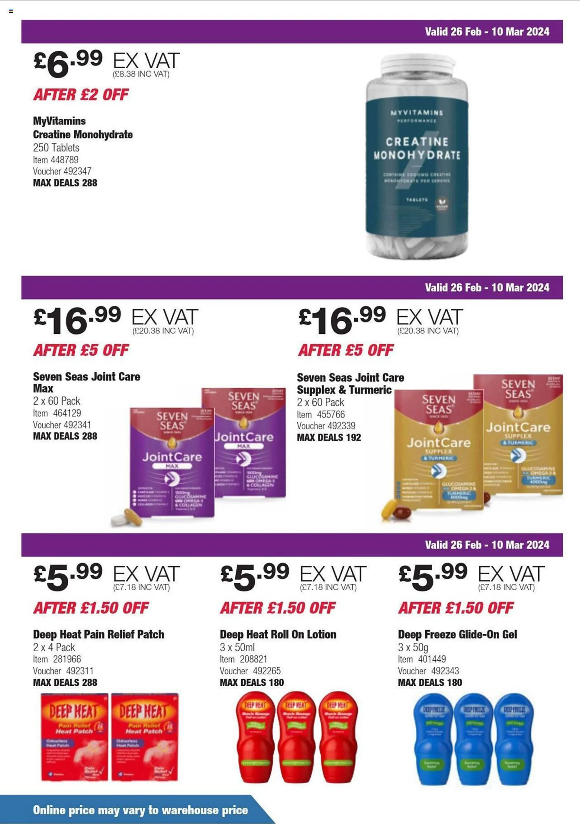 Costco leaflet from 26 February to 10 March 2024 - Catalogue Page 22