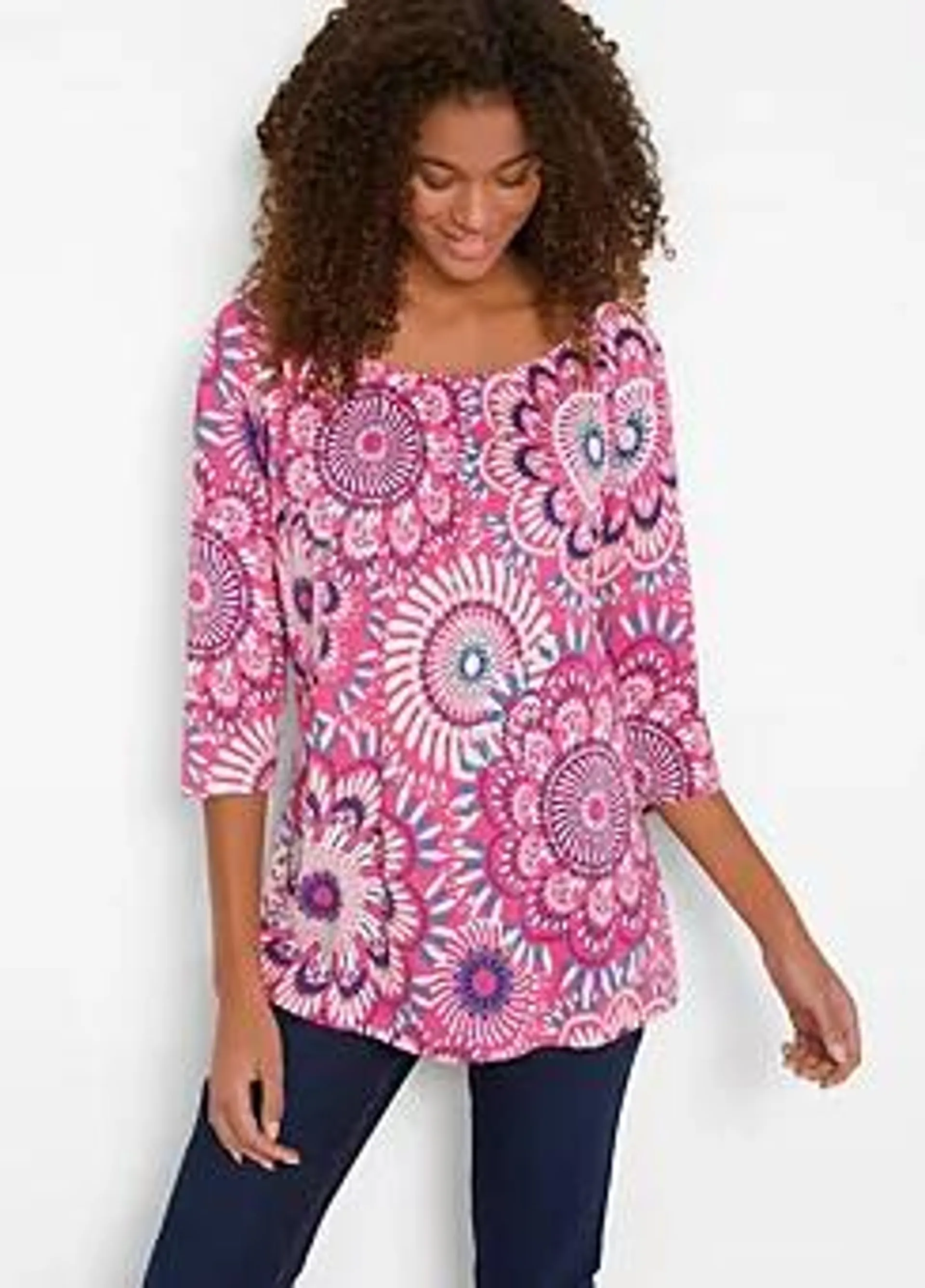 bonprix Psychedelic Print Tunic