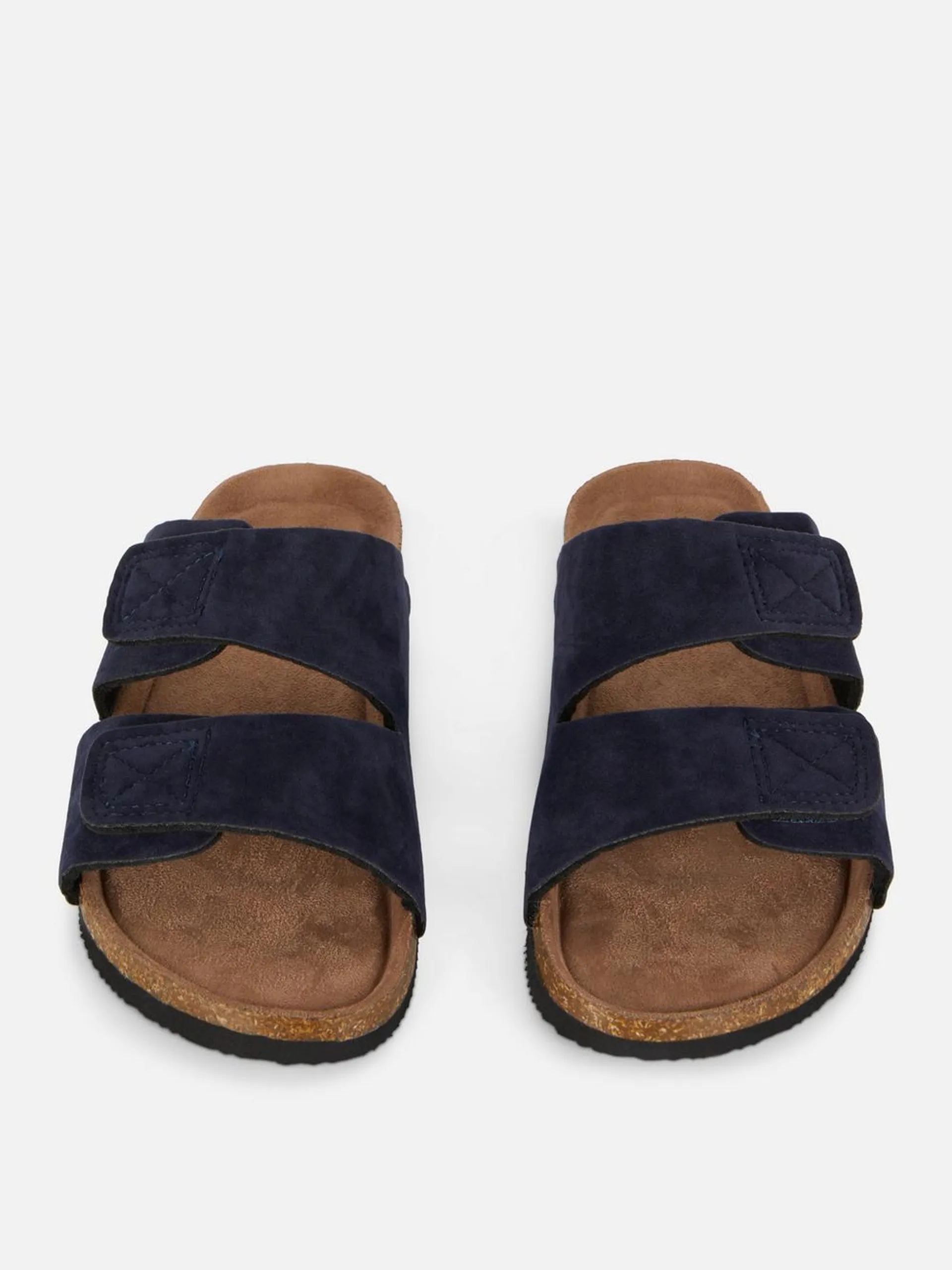 Two-Strap Footbed Sandals