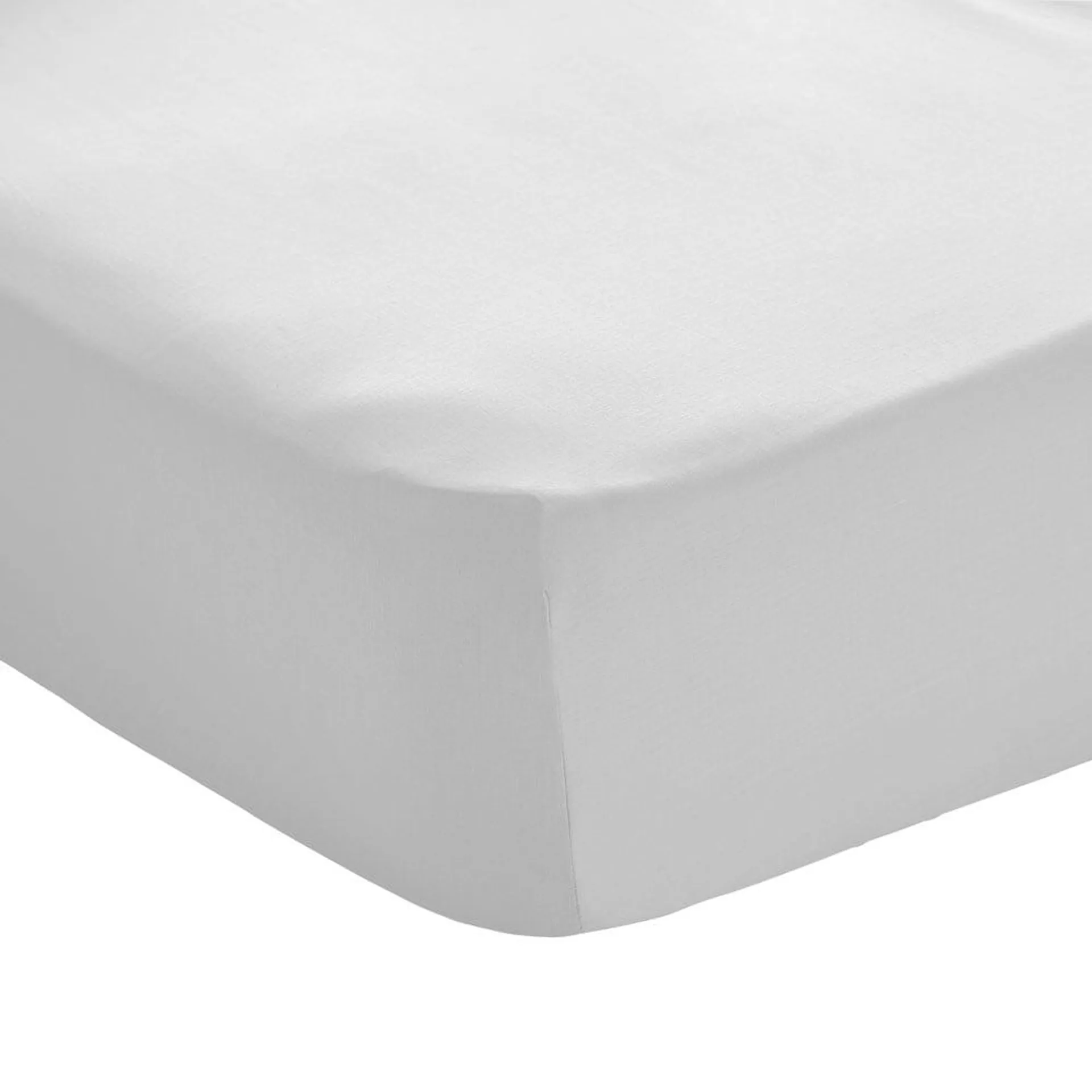 Wilko Best White 300 Thread Count Single Percale Fitted Sheet