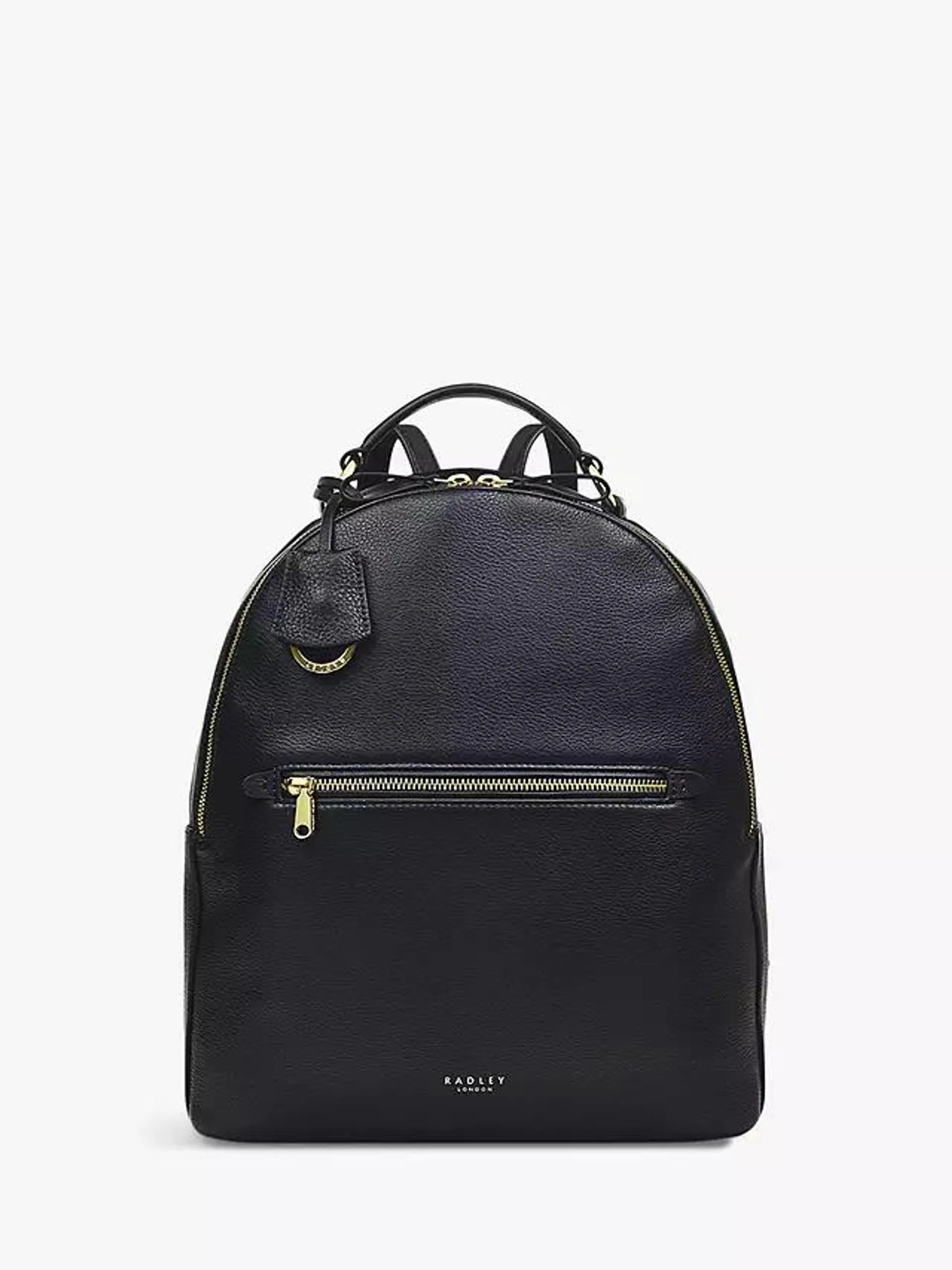 Radley Witham Road Medium Zip-Top Backpack, Black