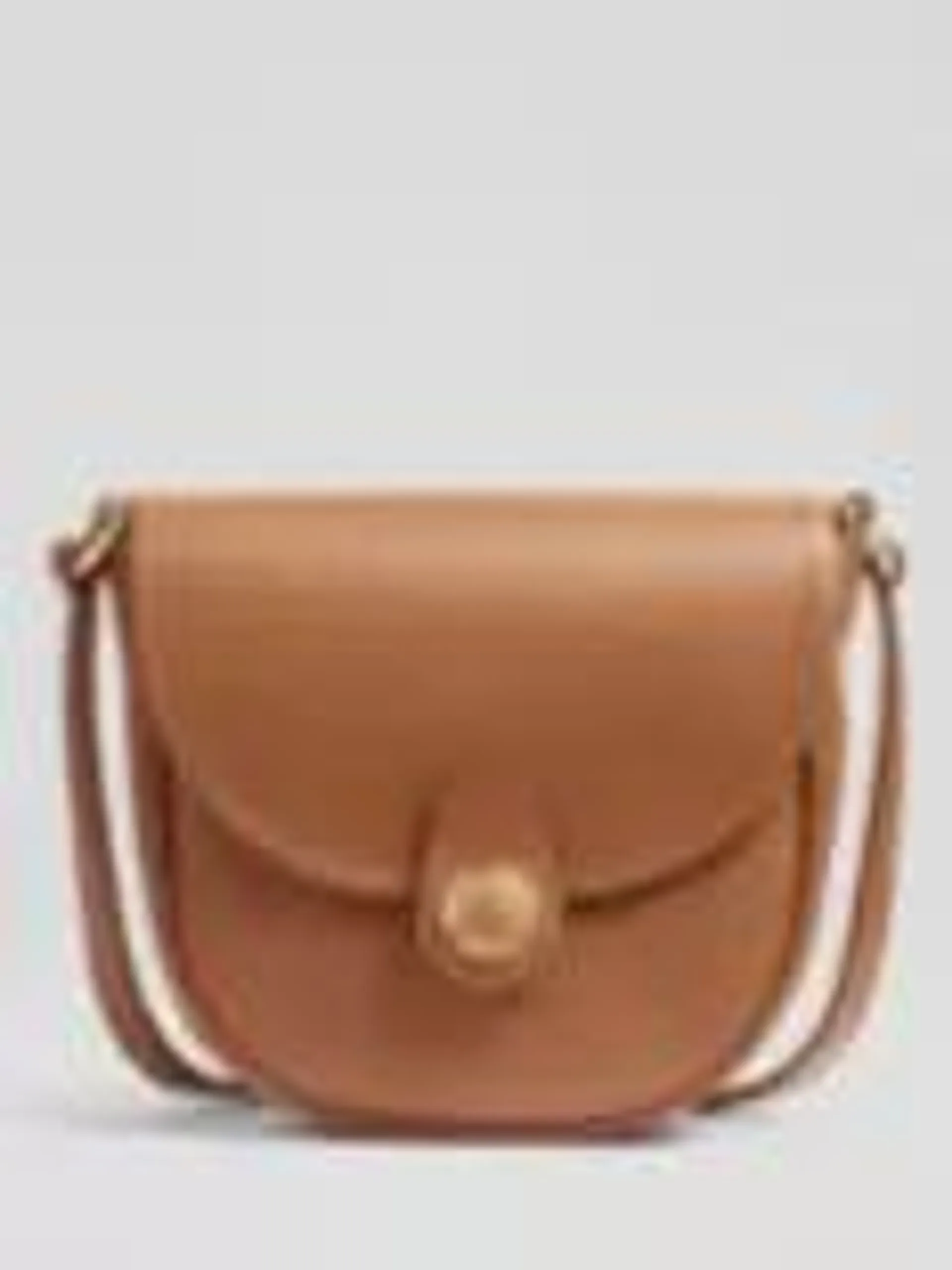 x Ascot Collection: Dee Smooth Leather Crossbody Bag