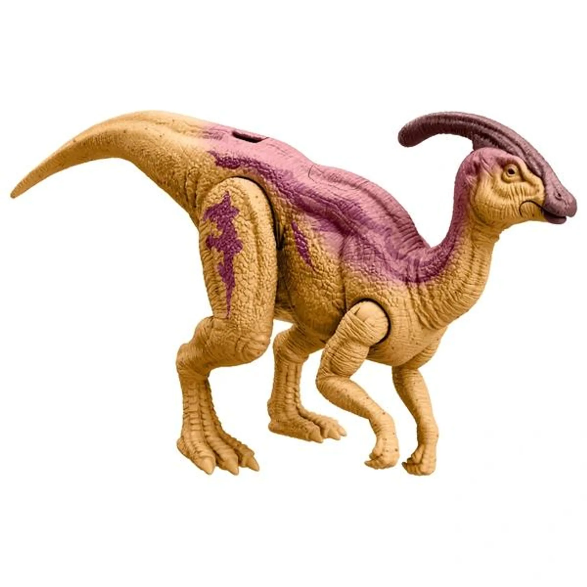 Jurassic World Chaos Theory Wild Roar Parasaurolophus Dinosaur Figure