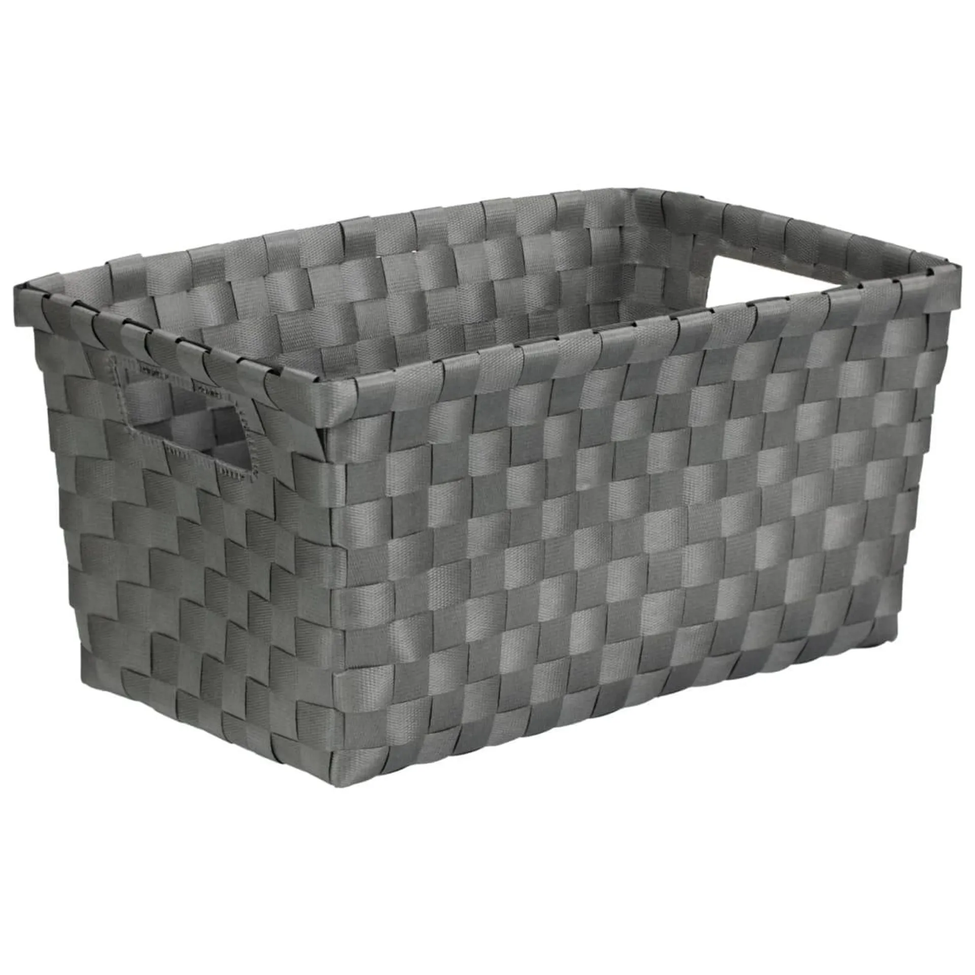 Small Rectangular Basket - Grey