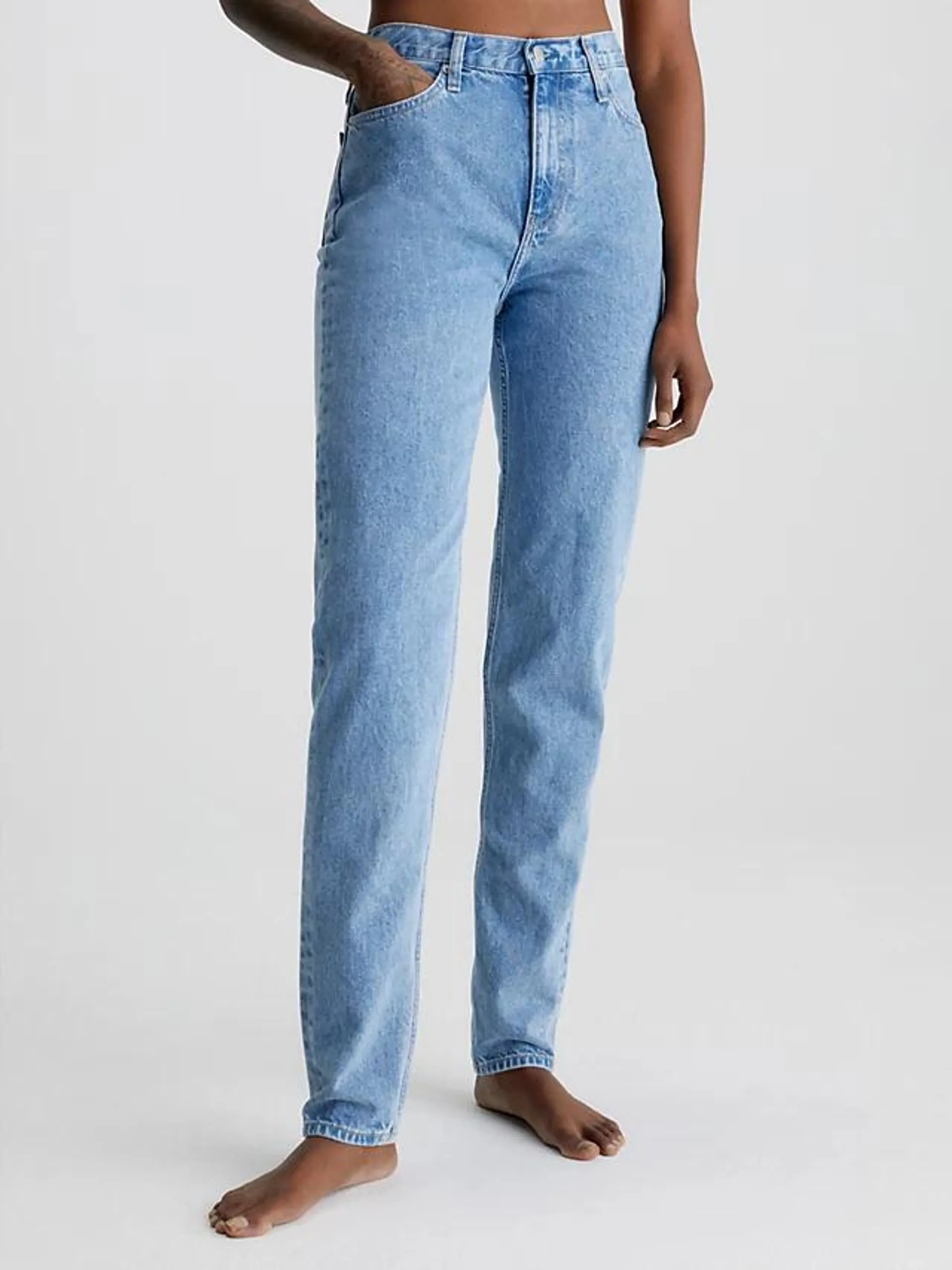 Recycled Cotton Mom Jeans