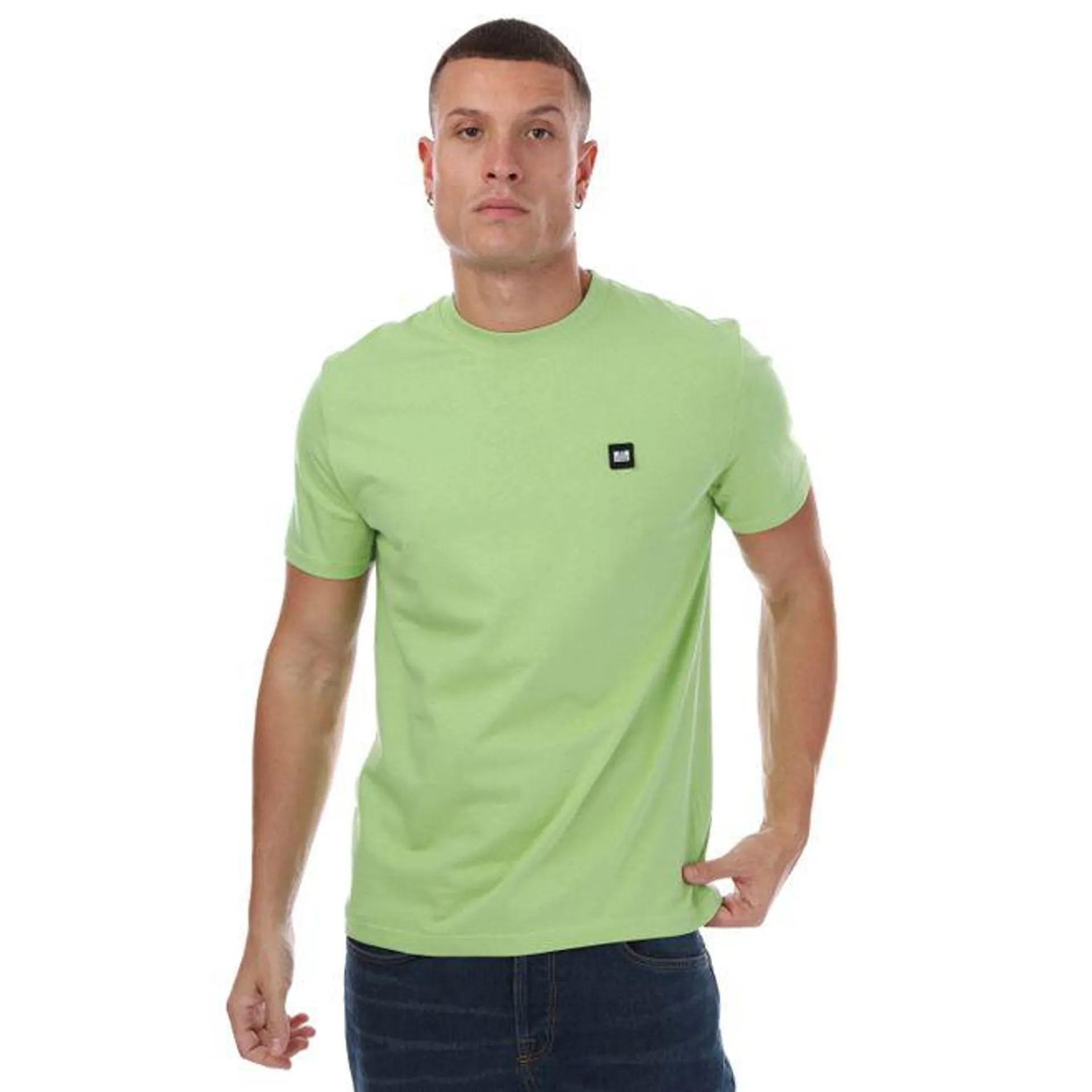Weekend Offender Mens Kingston T-Shirt in Lime