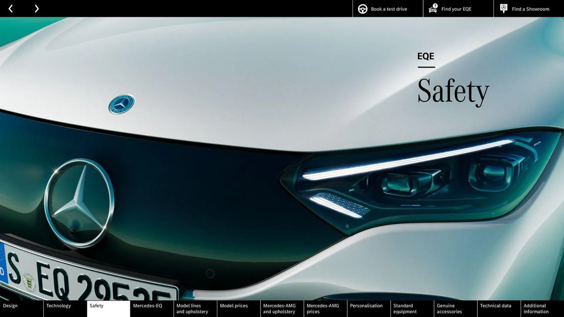 Mercedes Benz EQE Saloon from 21 May to 31 December 2024 - Catalogue Page 13