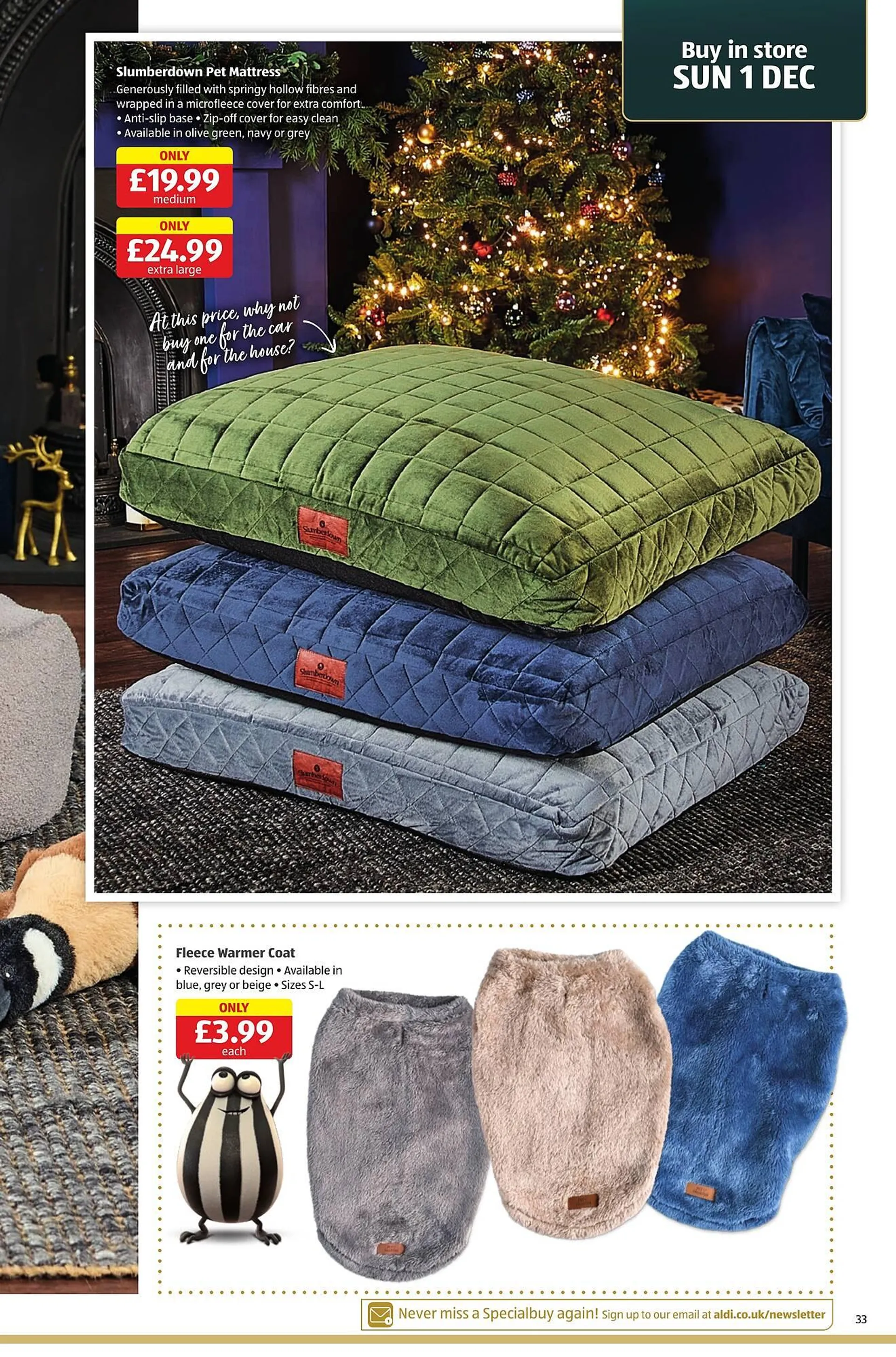 Aldi leaflet from 28 November to 1 December 2024 - Catalogue Page 33