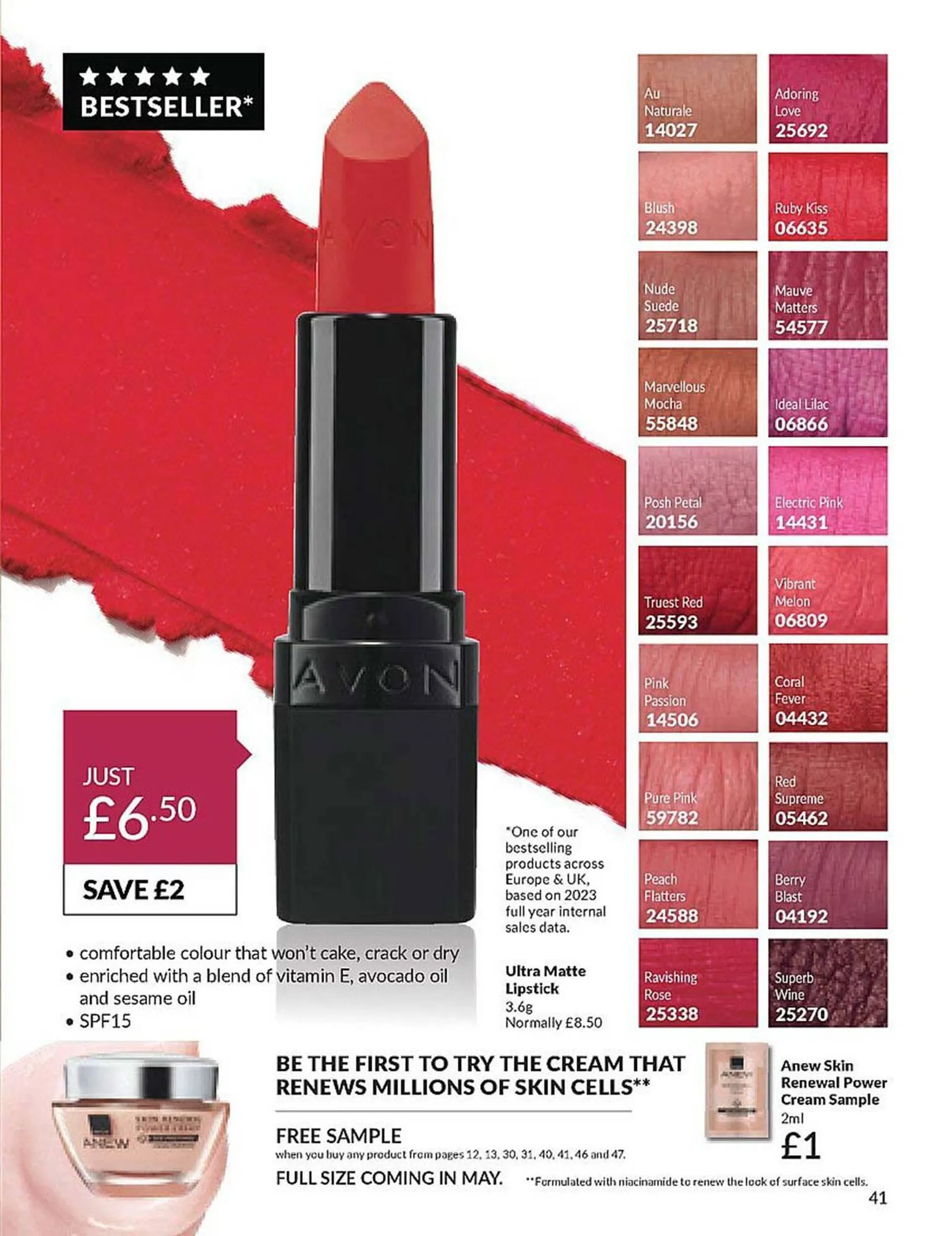 Avon leaflet from 1 April to 30 April 2024 - Catalogue Page 41