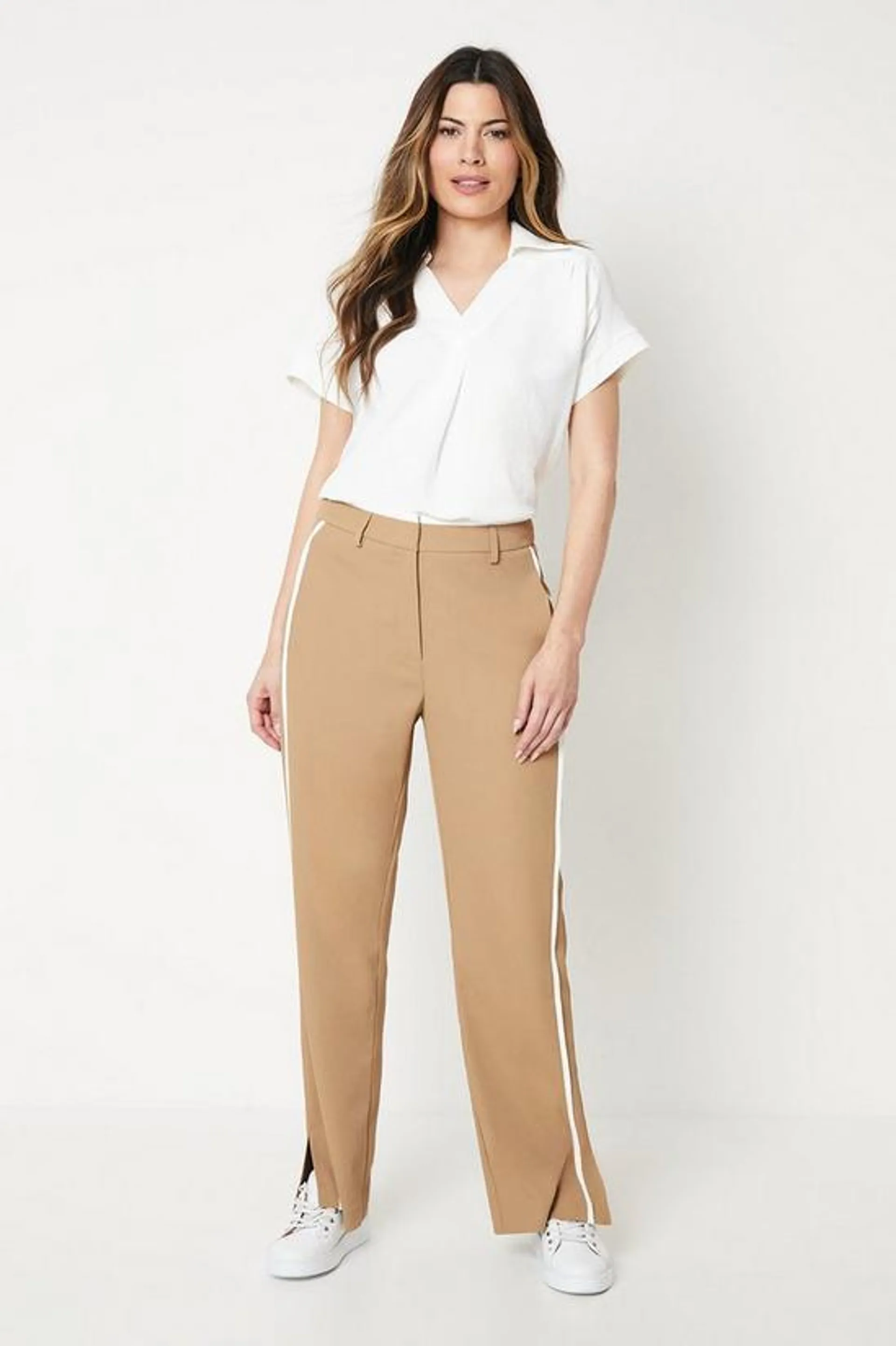 Premium Tipped Straight Leg Trouser