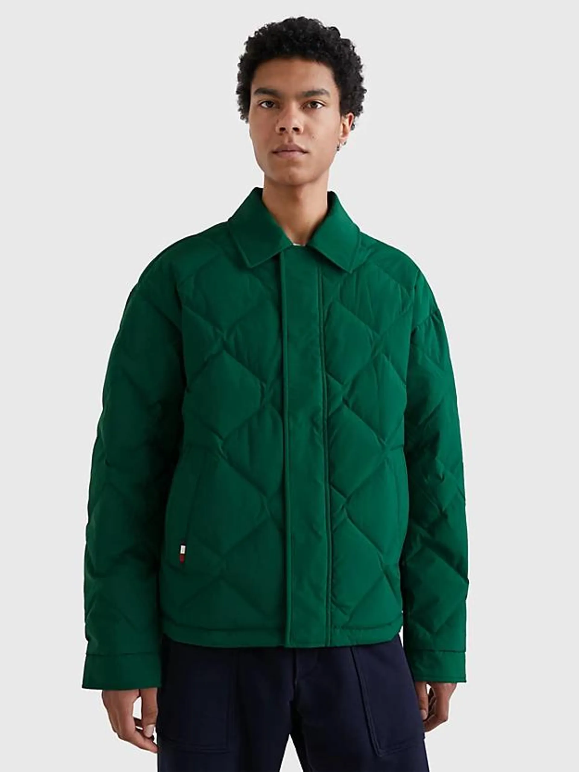 Padded Diamond Quilted Jacket