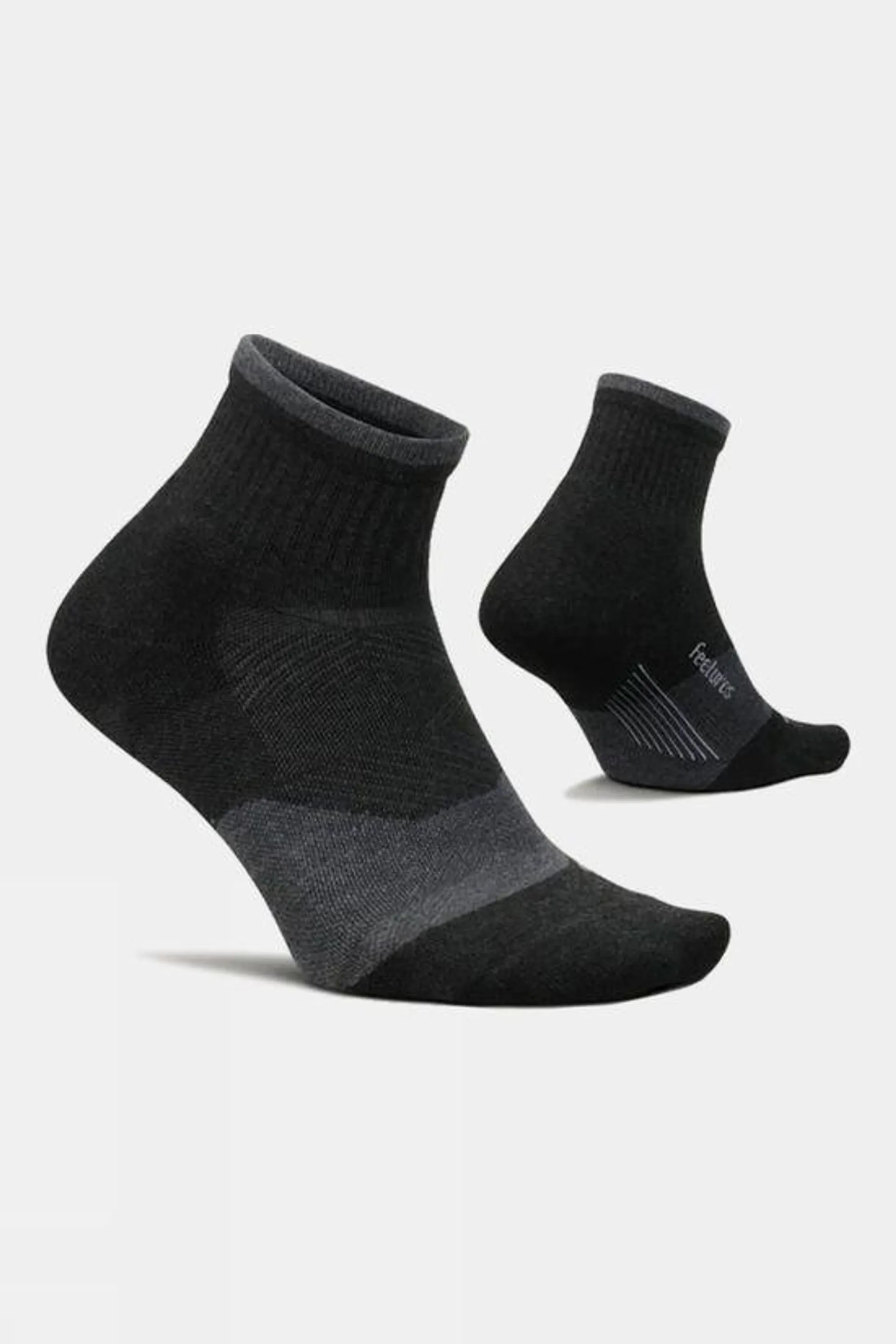 Unisex Trail Max Cushion Quarter Running Socks