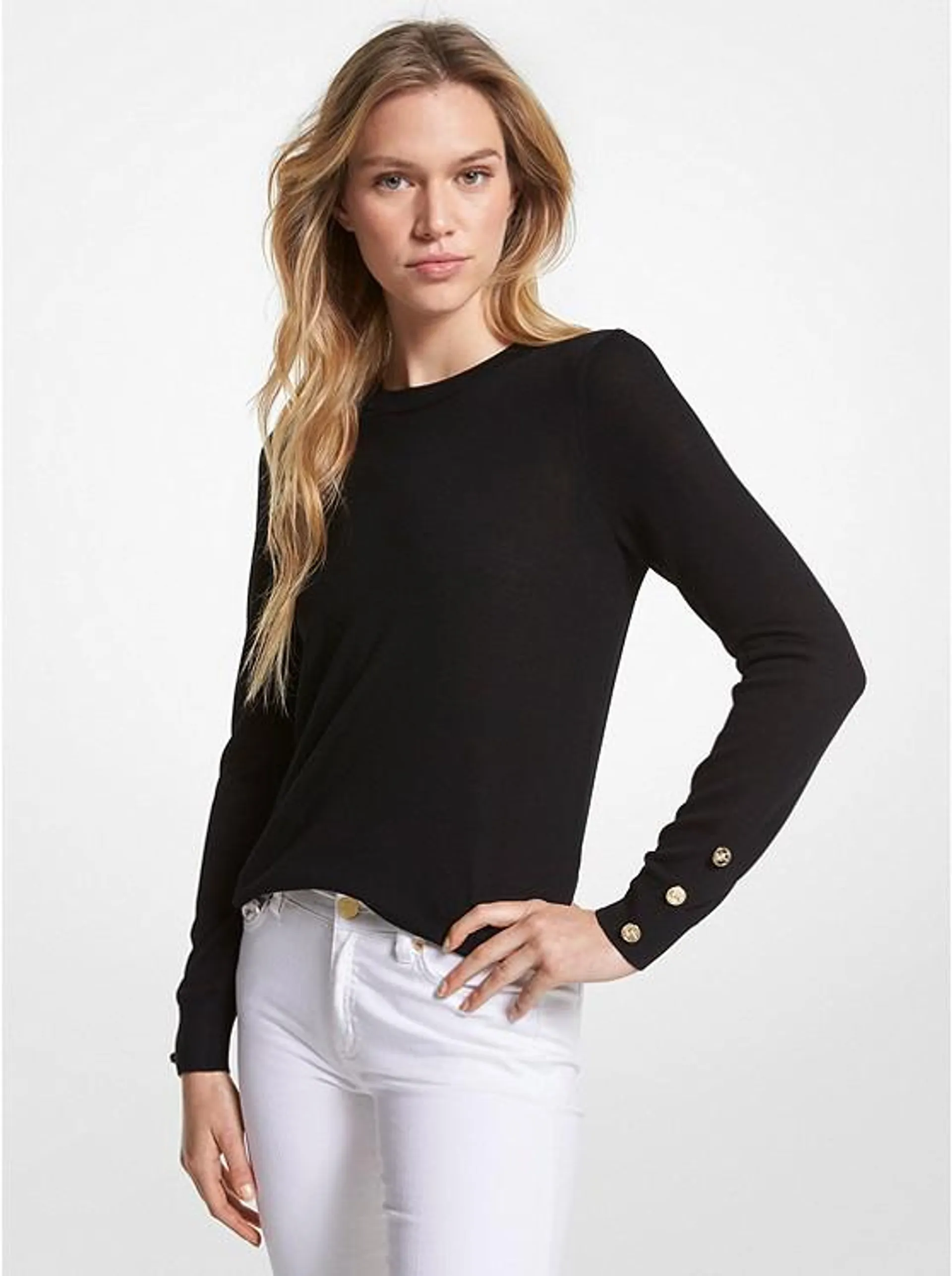 Merino Wool Blend Sweater